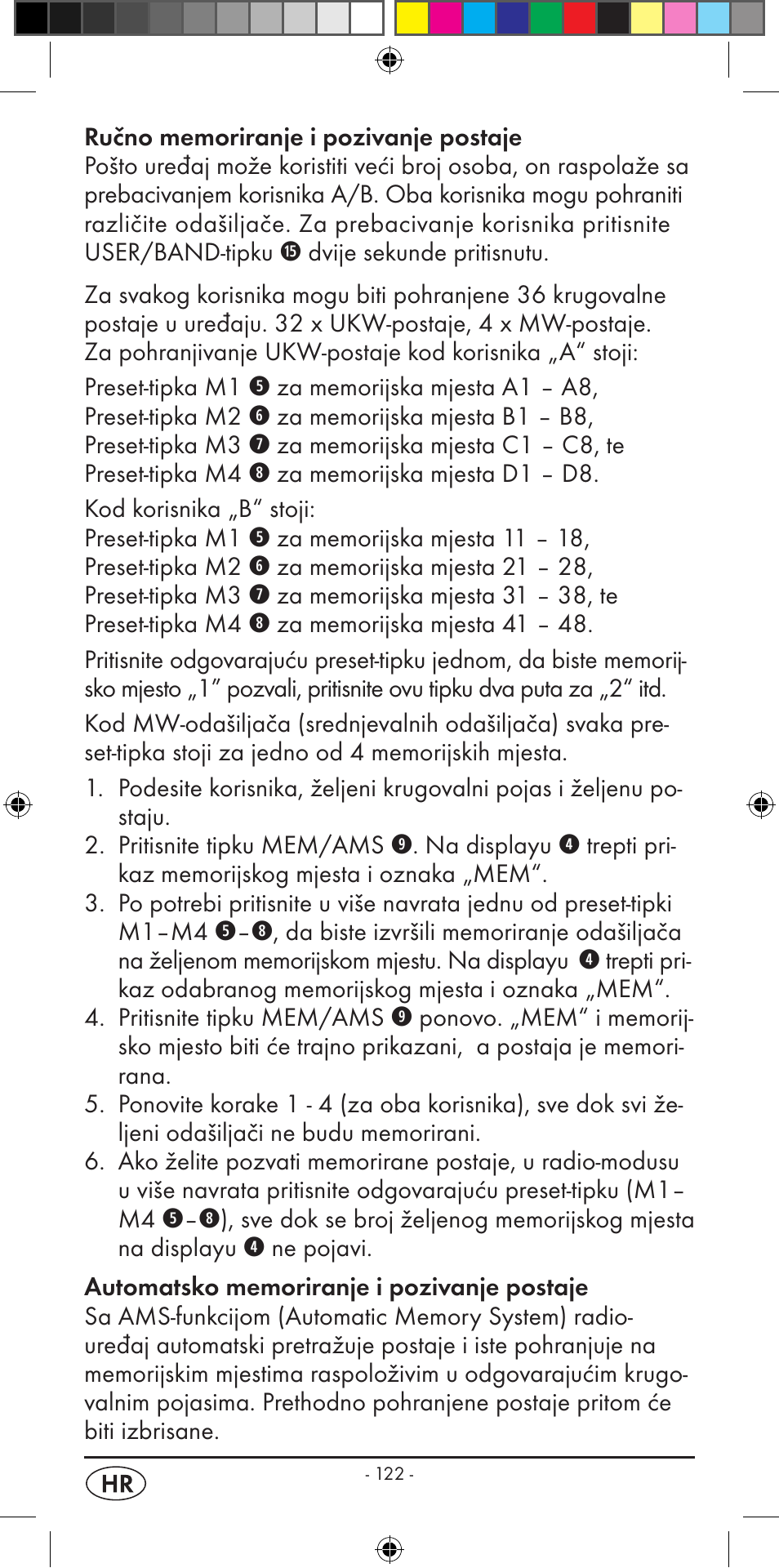 Silvercrest KH 2299 User Manual | Page 124 / 146