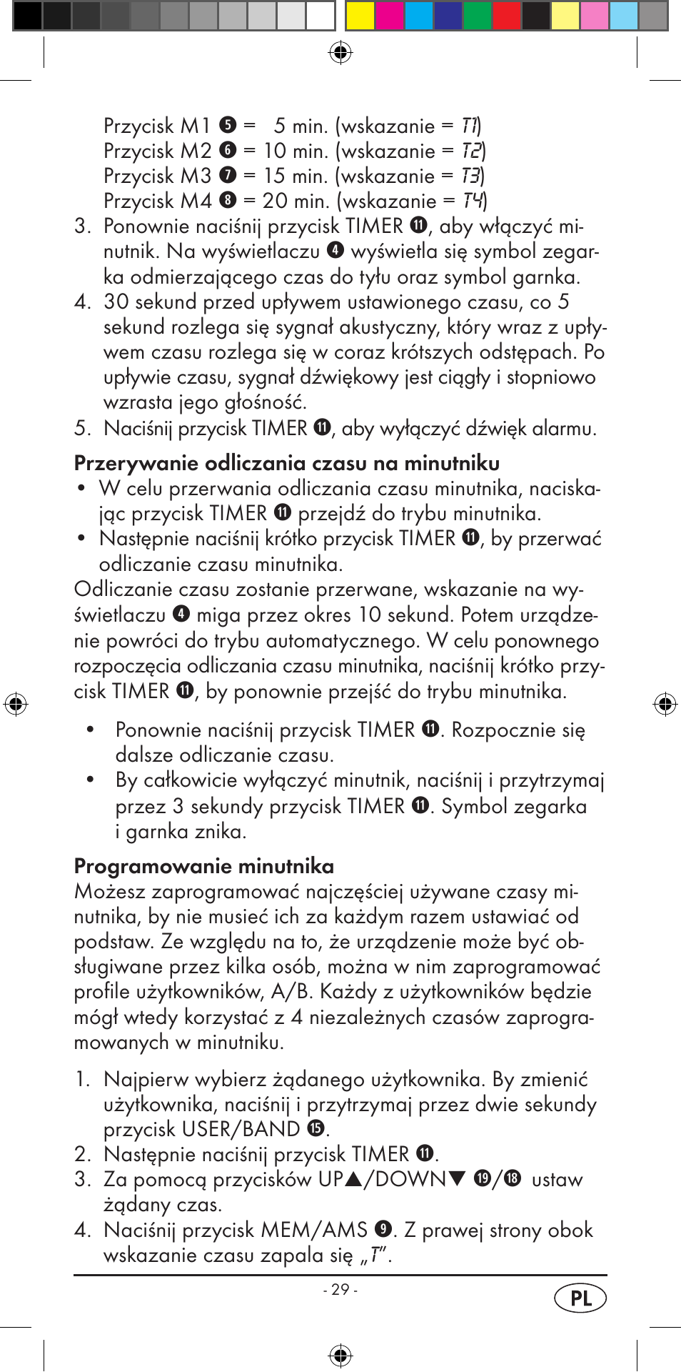 Silvercrest KH 2299 User Manual | Page 31 / 146