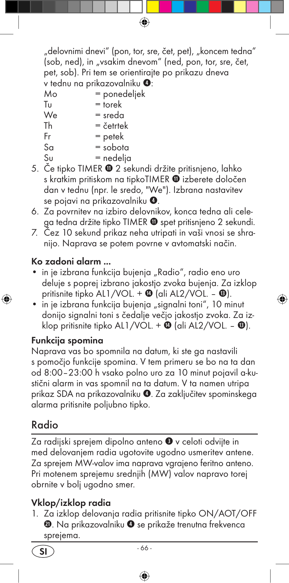 Radio | Silvercrest KH 2299 User Manual | Page 68 / 146