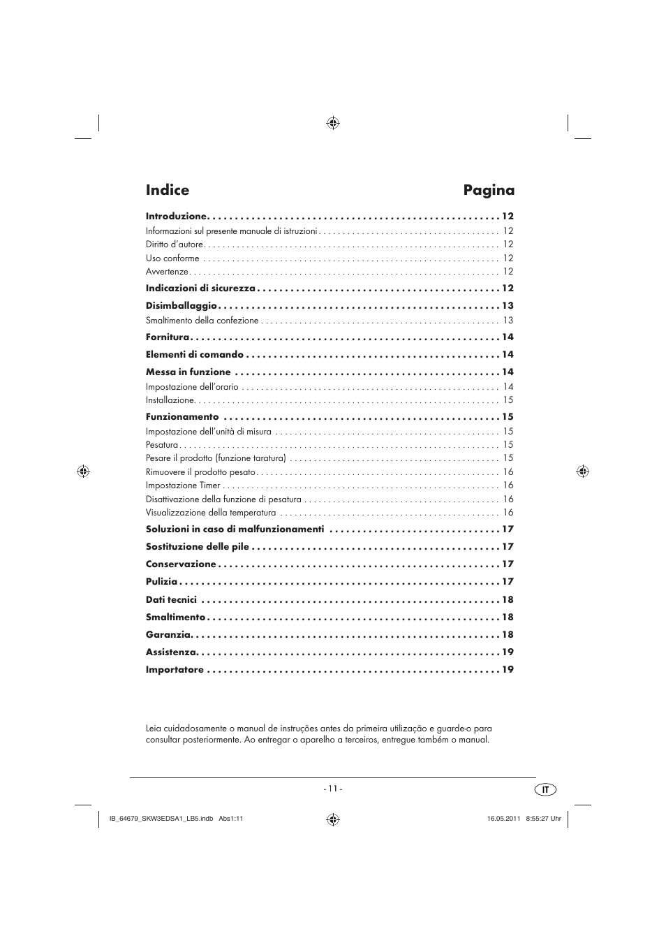 Indice pagina | Silvercrest SKW 3 EDS A1 User Manual | Page 13 / 42