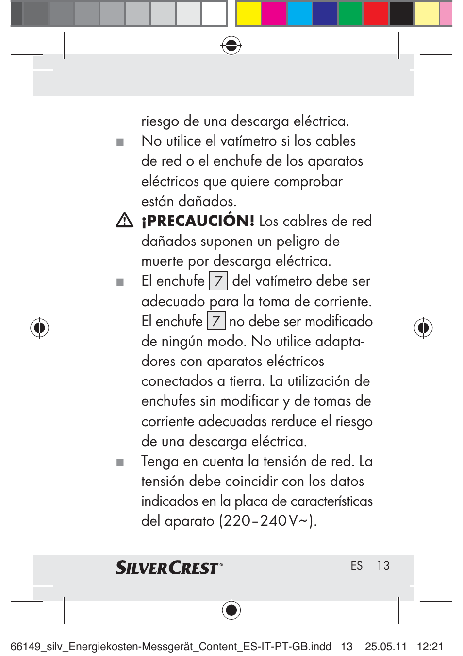 Silvercrest Z30412-DK User Manual | Page 11 / 207