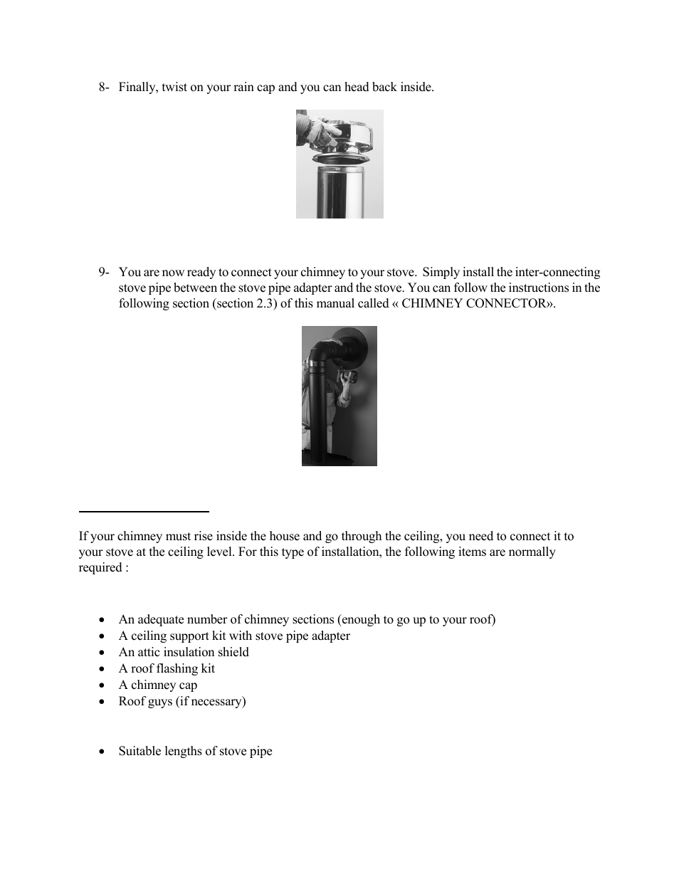 Drolet 1800 EPA User Manual | Page 15 / 40
