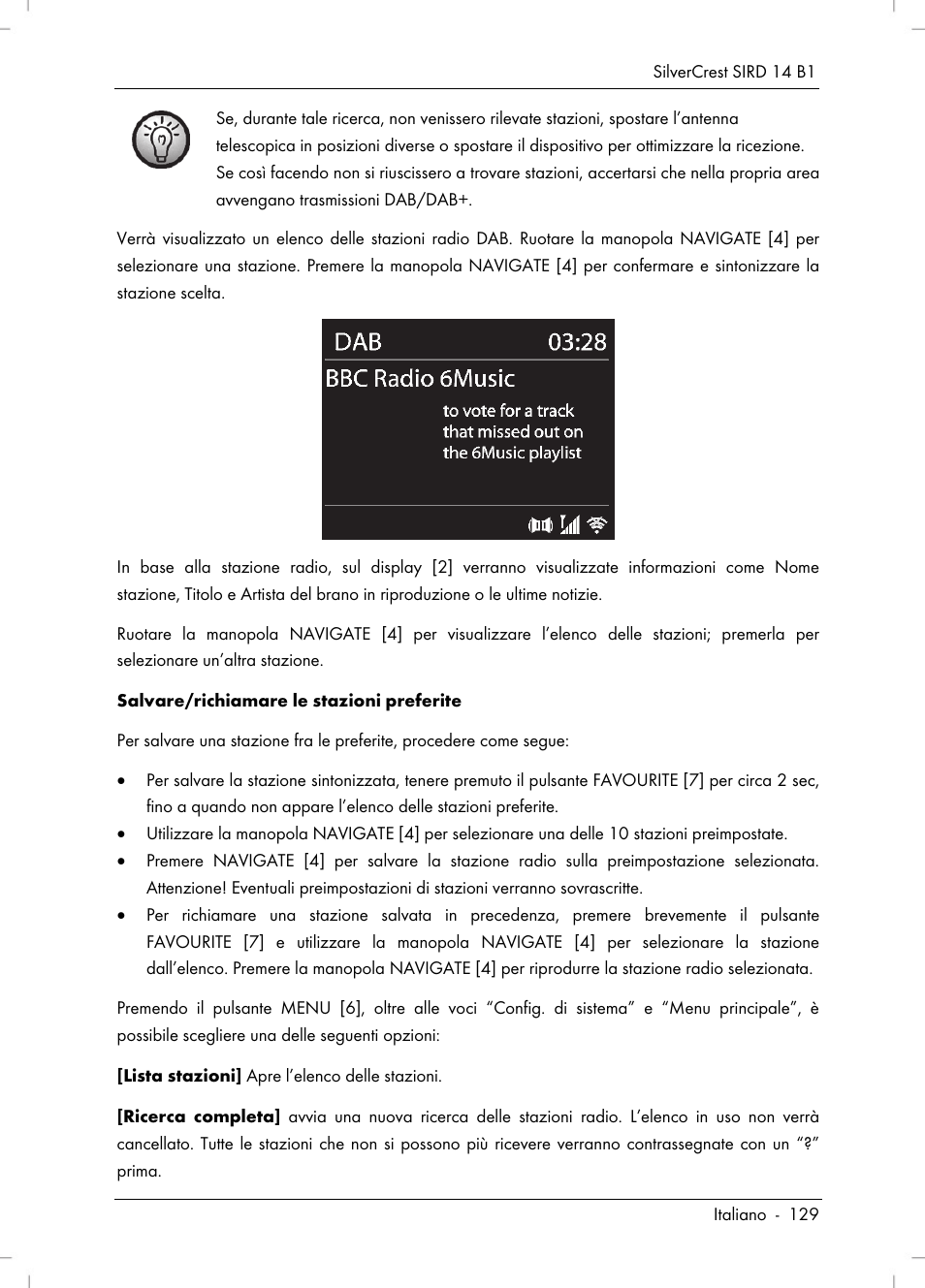 Silvercrest SIRD 14 B1 User Manual | Page 131 / 194