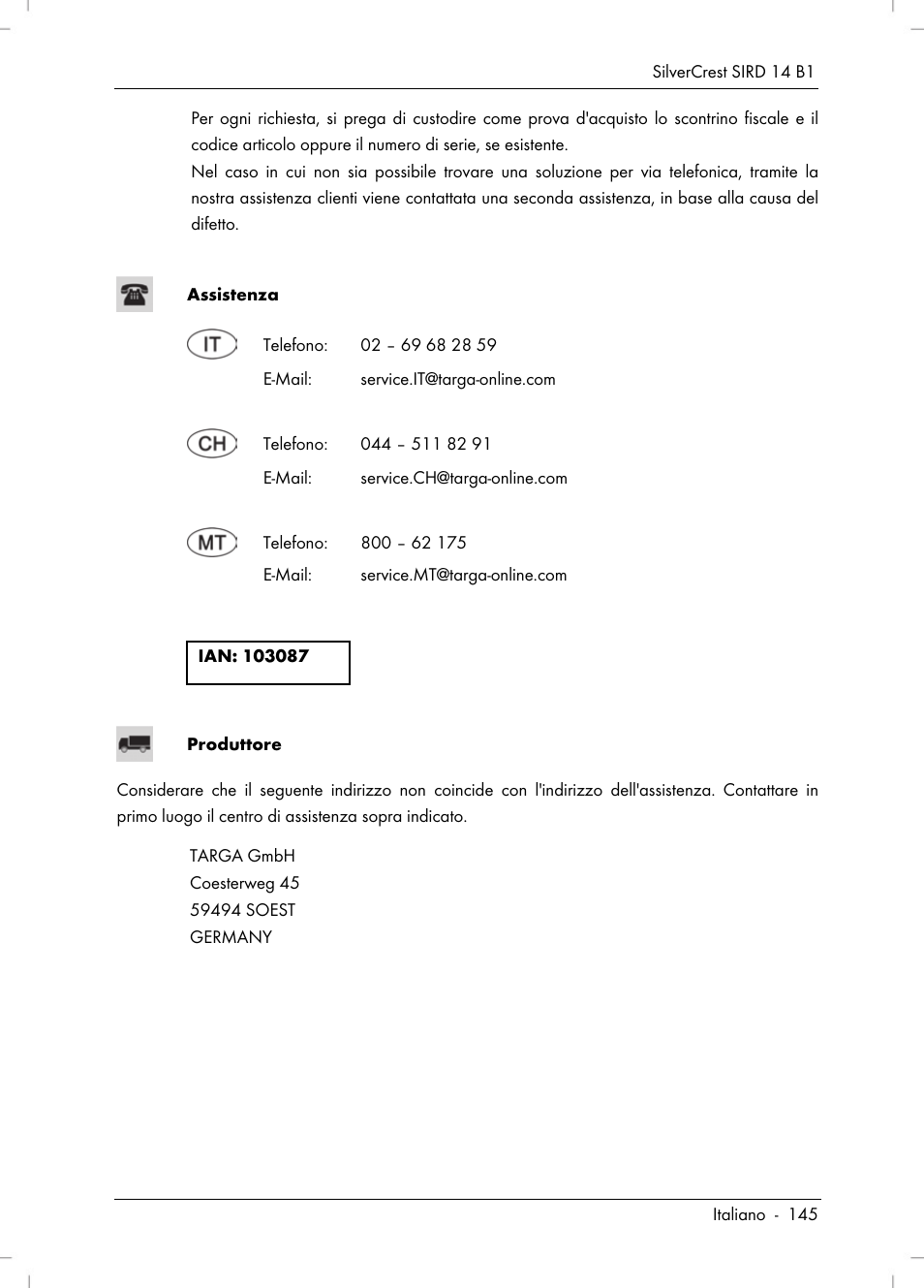 Silvercrest SIRD 14 B1 User Manual | Page 147 / 194