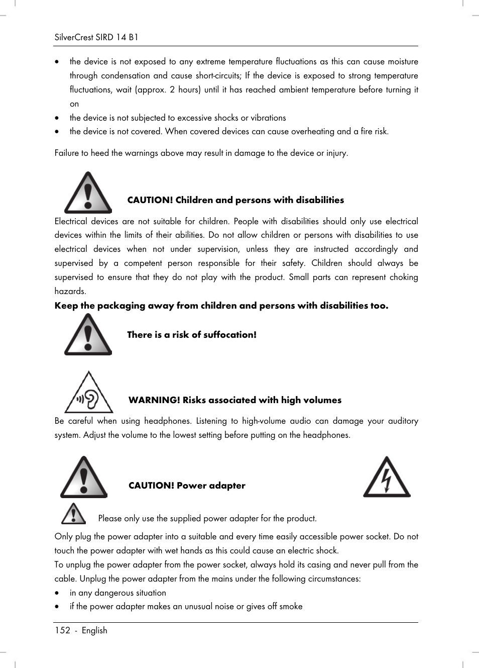 Silvercrest SIRD 14 B1 User Manual | Page 154 / 194
