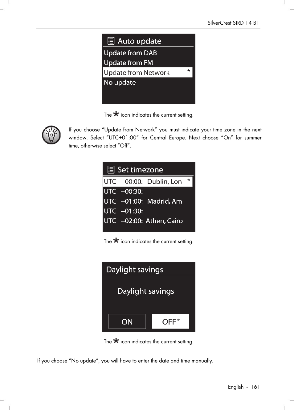 Silvercrest SIRD 14 B1 User Manual | Page 163 / 194