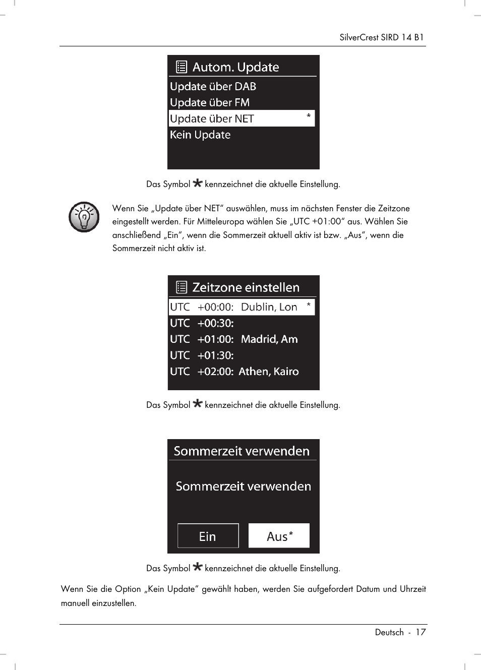 Silvercrest SIRD 14 B1 User Manual | Page 19 / 194