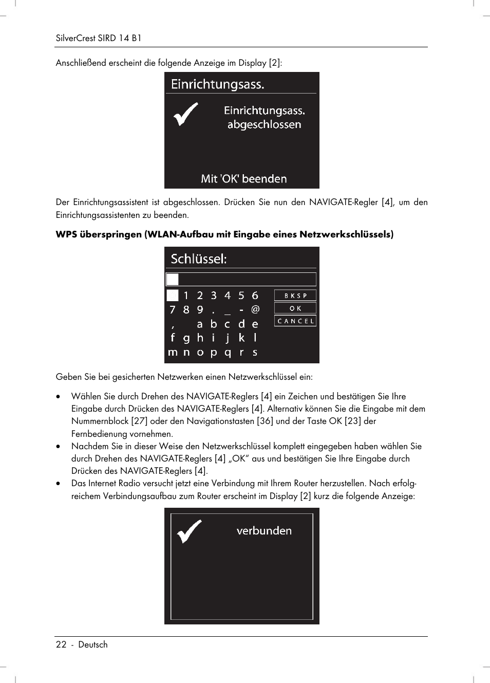 Silvercrest SIRD 14 B1 User Manual | Page 24 / 194