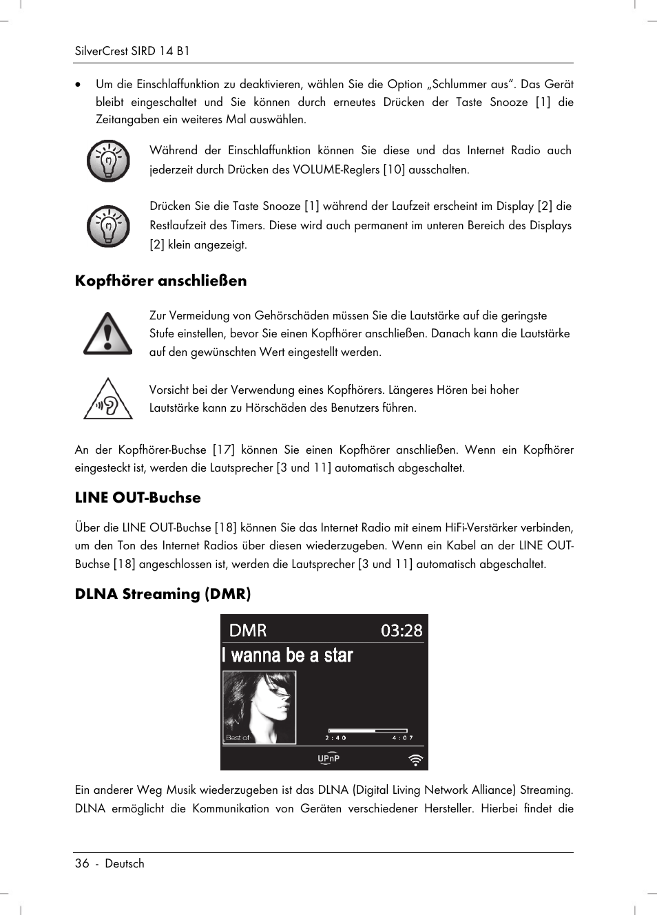 Silvercrest SIRD 14 B1 User Manual | Page 38 / 194
