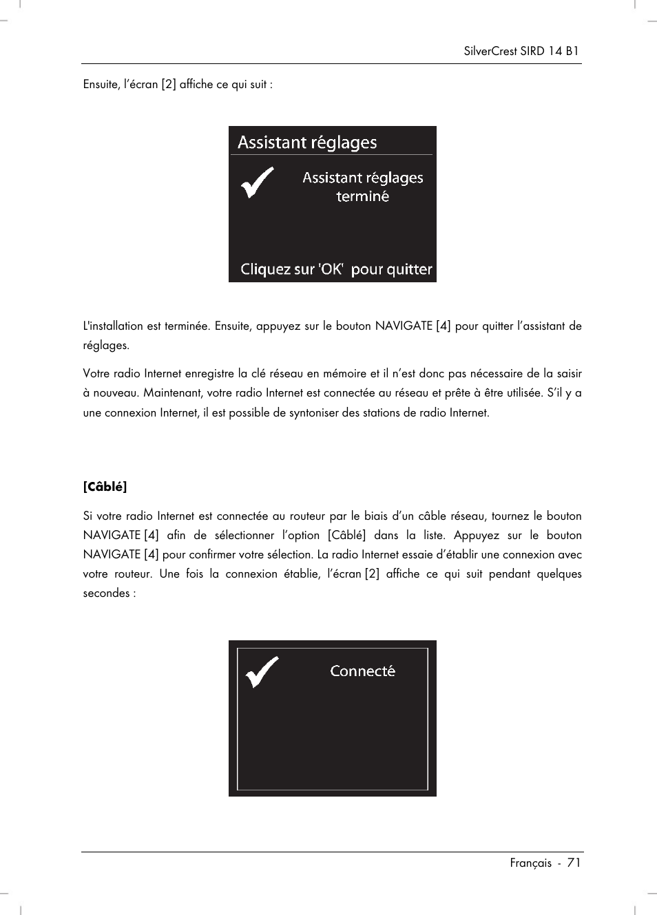 Silvercrest SIRD 14 B1 User Manual | Page 73 / 194