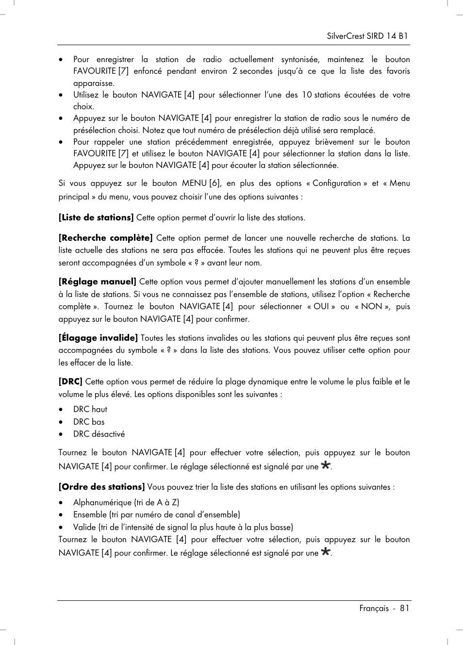 Silvercrest SIRD 14 B1 User Manual | Page 83 / 194