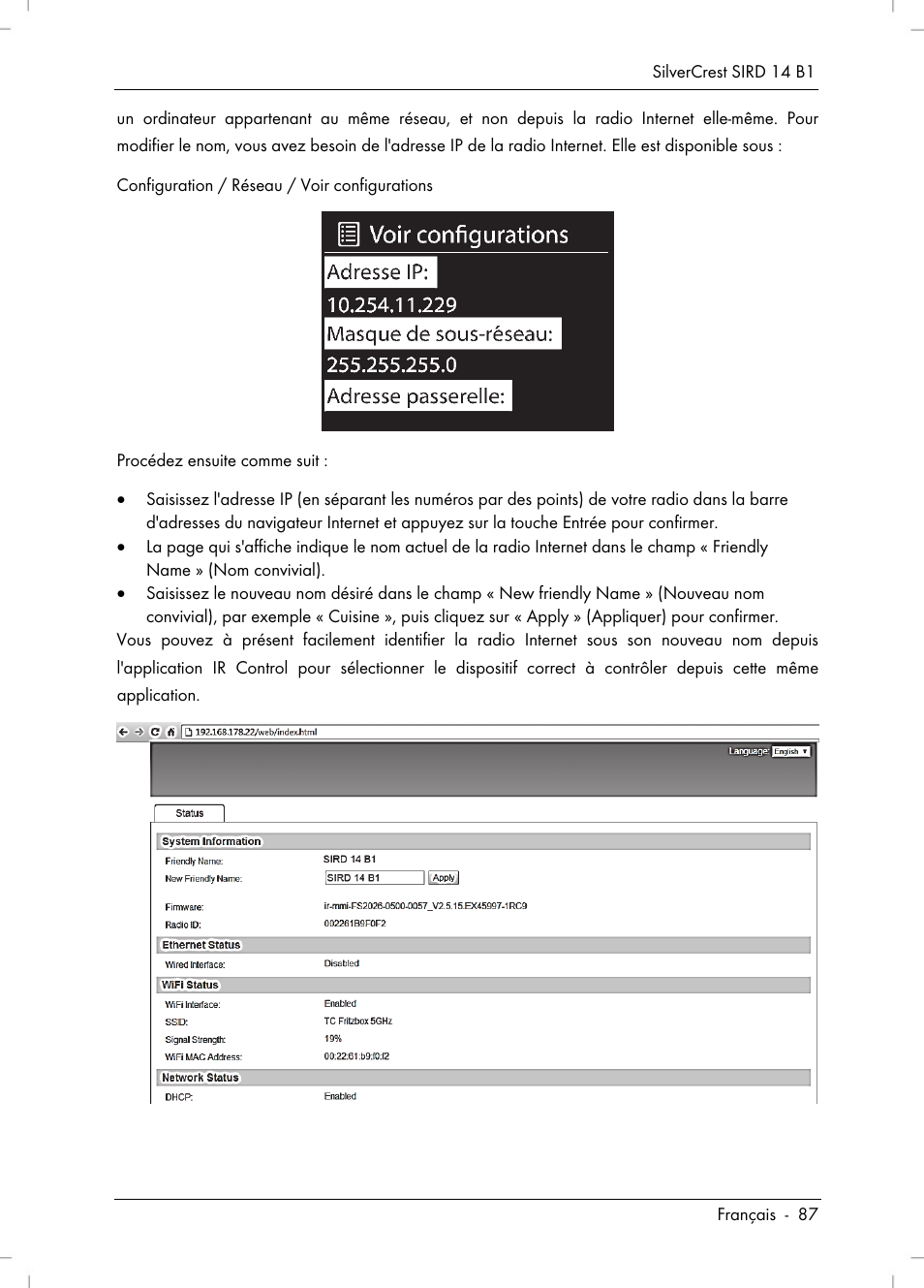 Silvercrest SIRD 14 B1 User Manual | Page 89 / 194