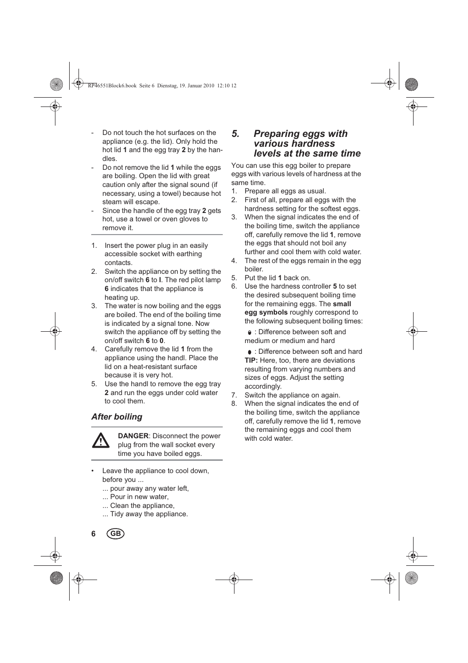 Silvercrest H-3278 User Manual | Page 8 / 14