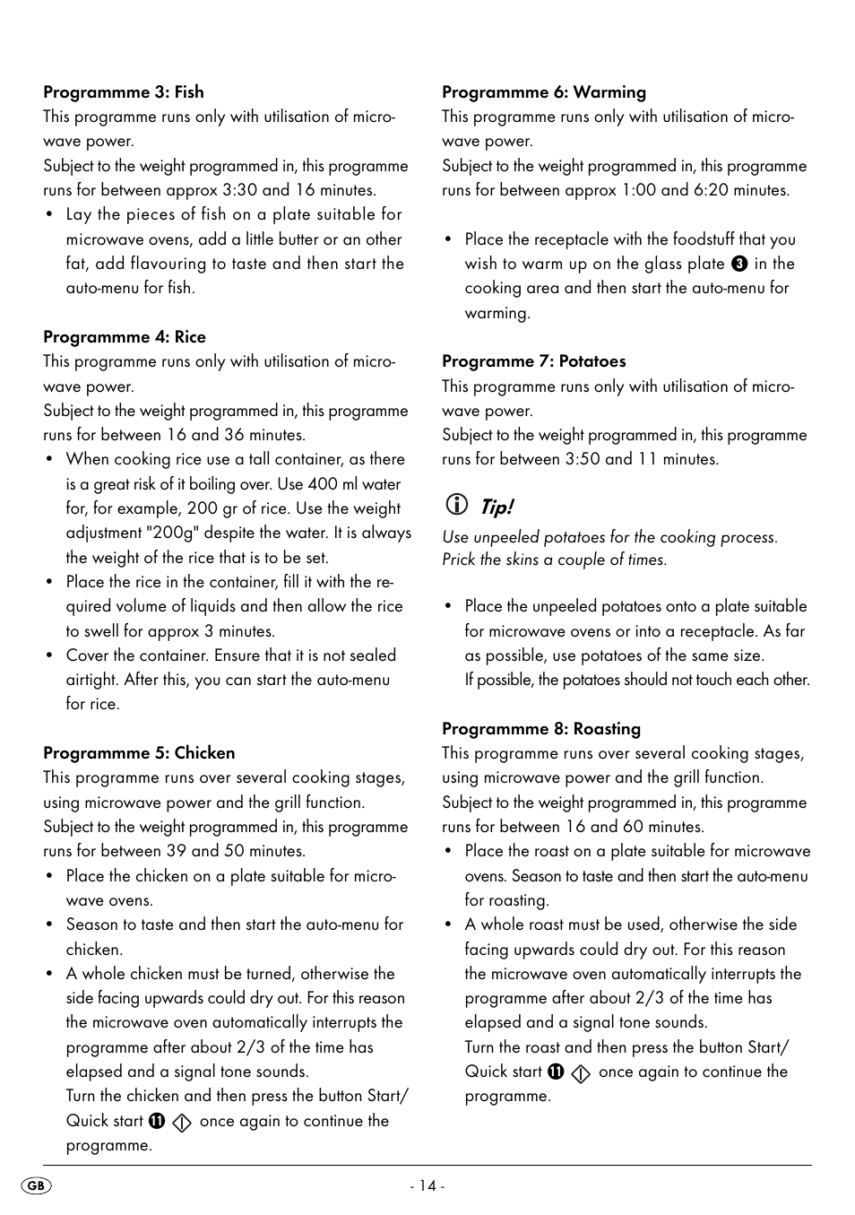 Silvercrest SMW 800 A2 User Manual | Page 16 / 70