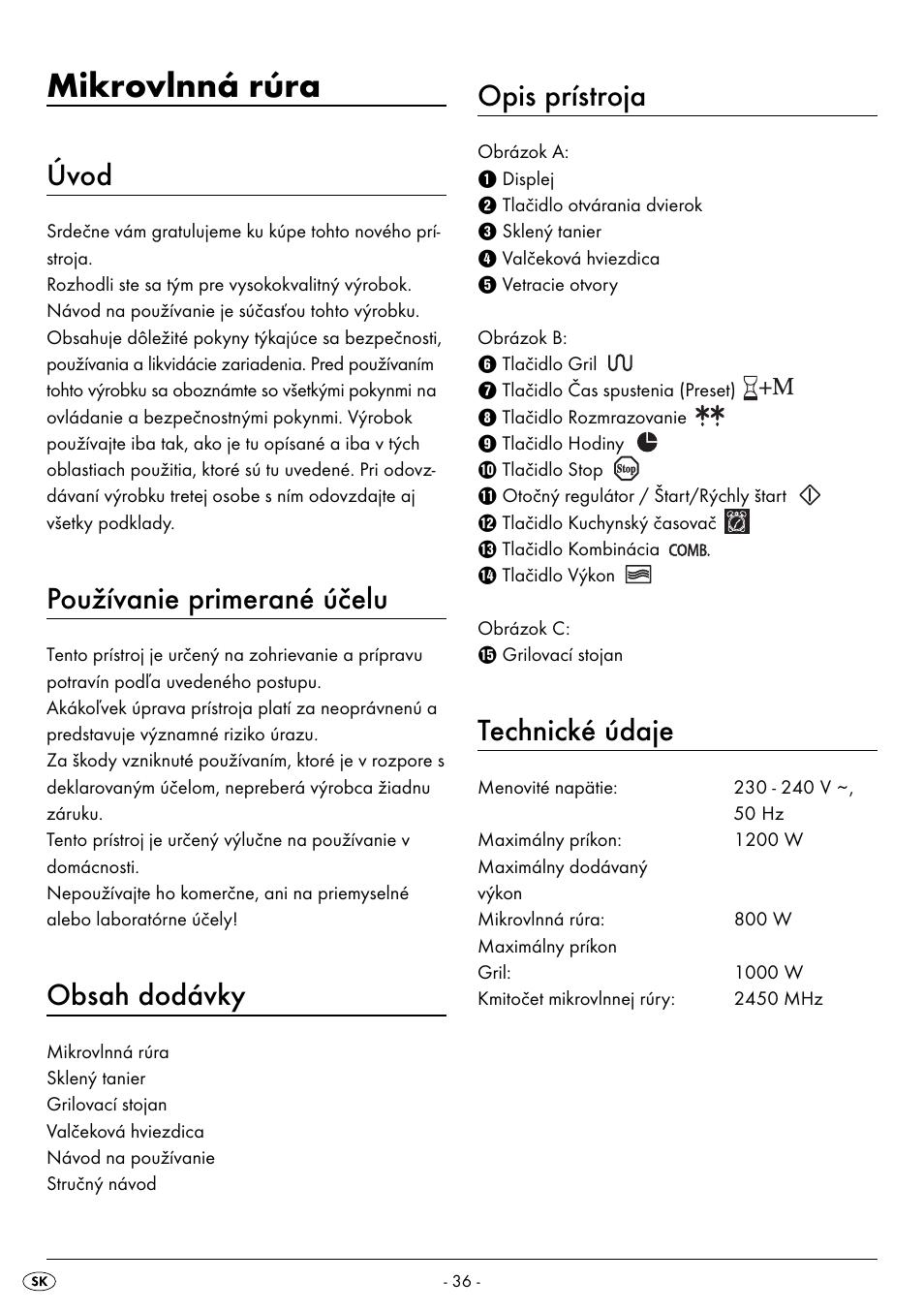 Silvercrest SMW 800 A2 User Manual | Page 38 / 70