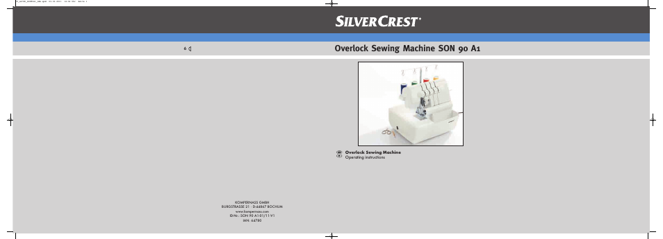 Silvercrest SON 90 A1 User Manual | 38 pages