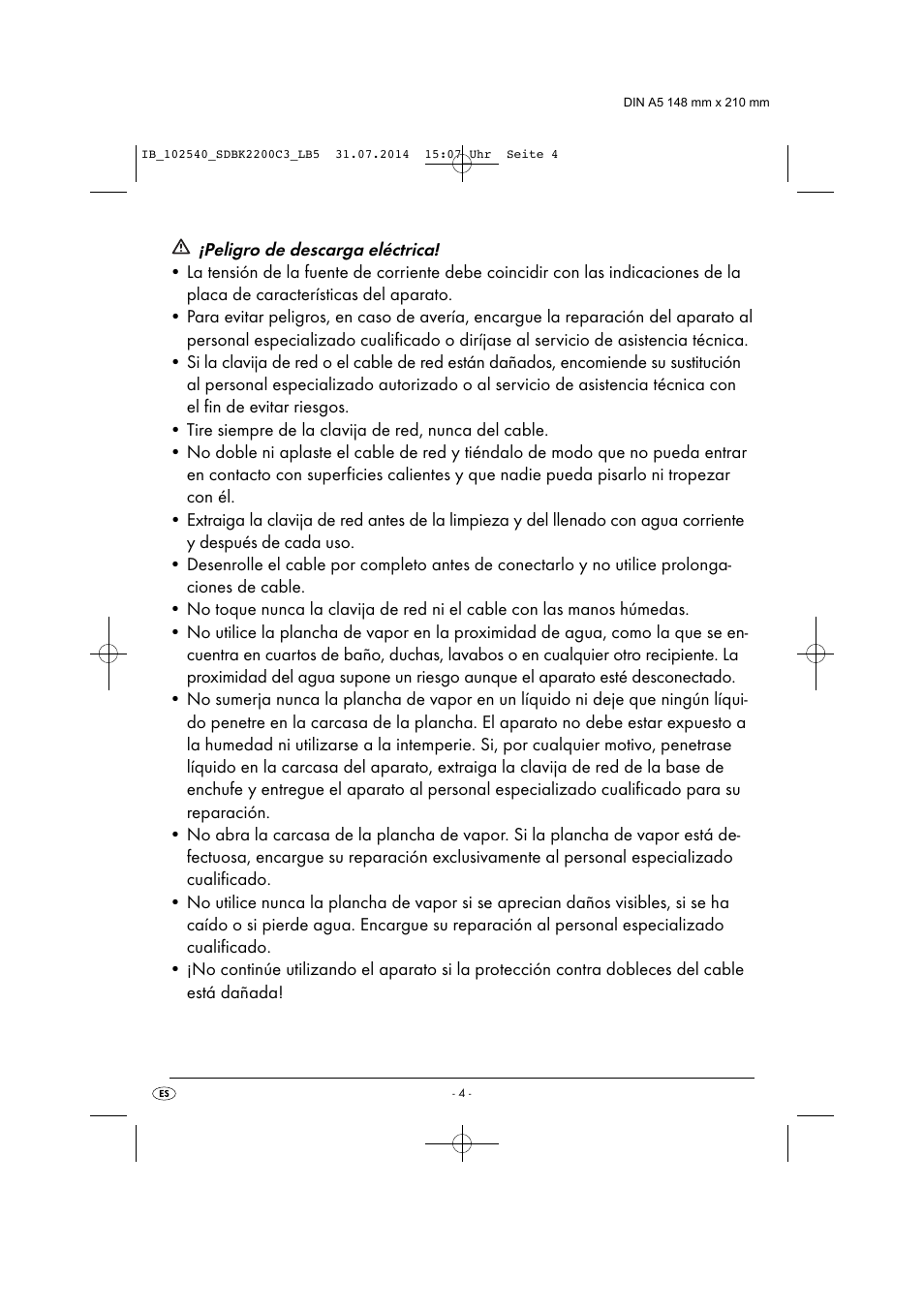 Silvercrest SDBK 2200 C3 User Manual | Page 7 / 53