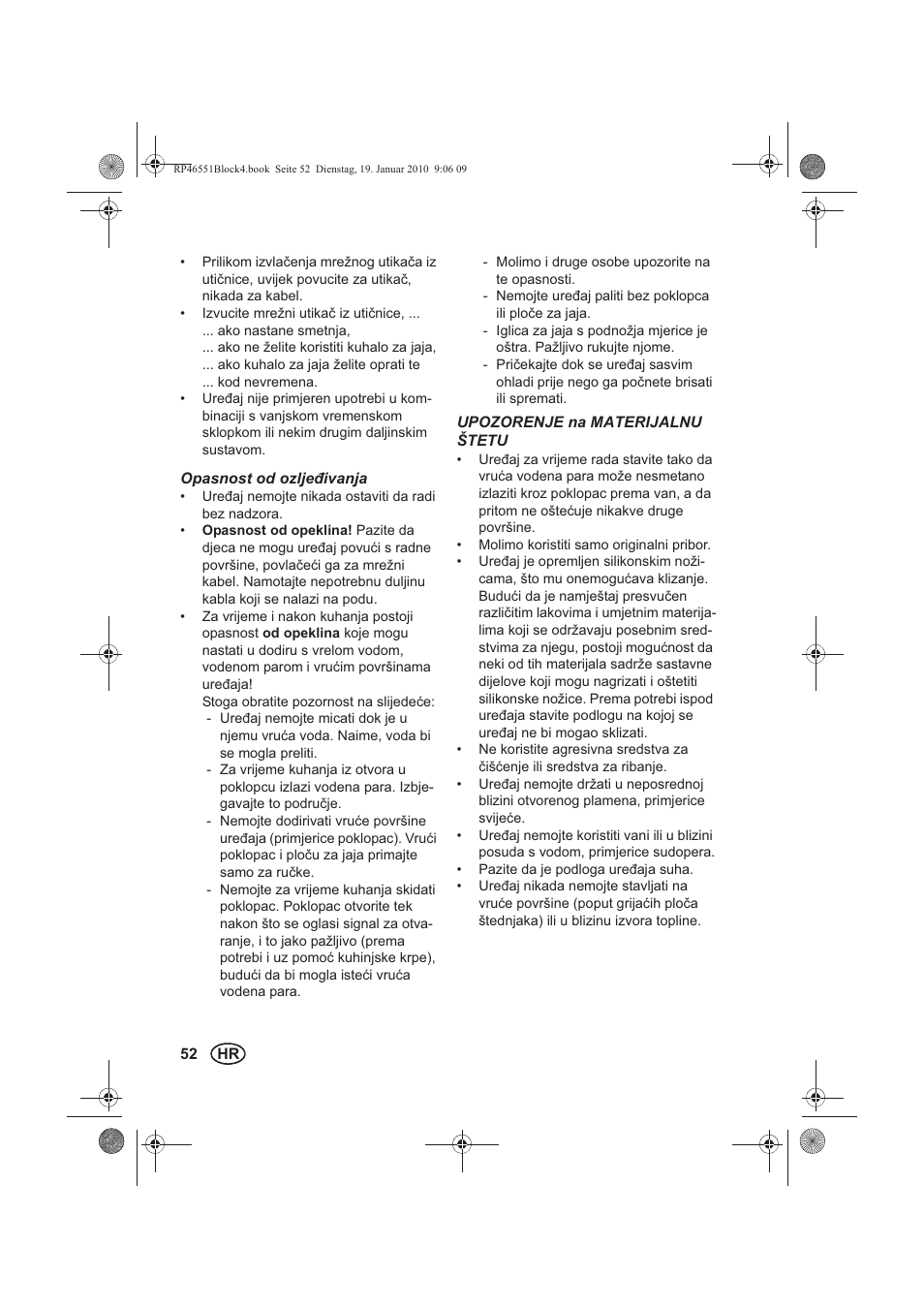 Silvercrest H-3278 User Manual | Page 54 / 70