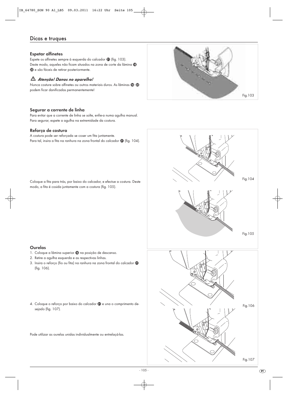 Dicas e truques | Silvercrest SON 90 A1 User Manual | Page 107 / 182