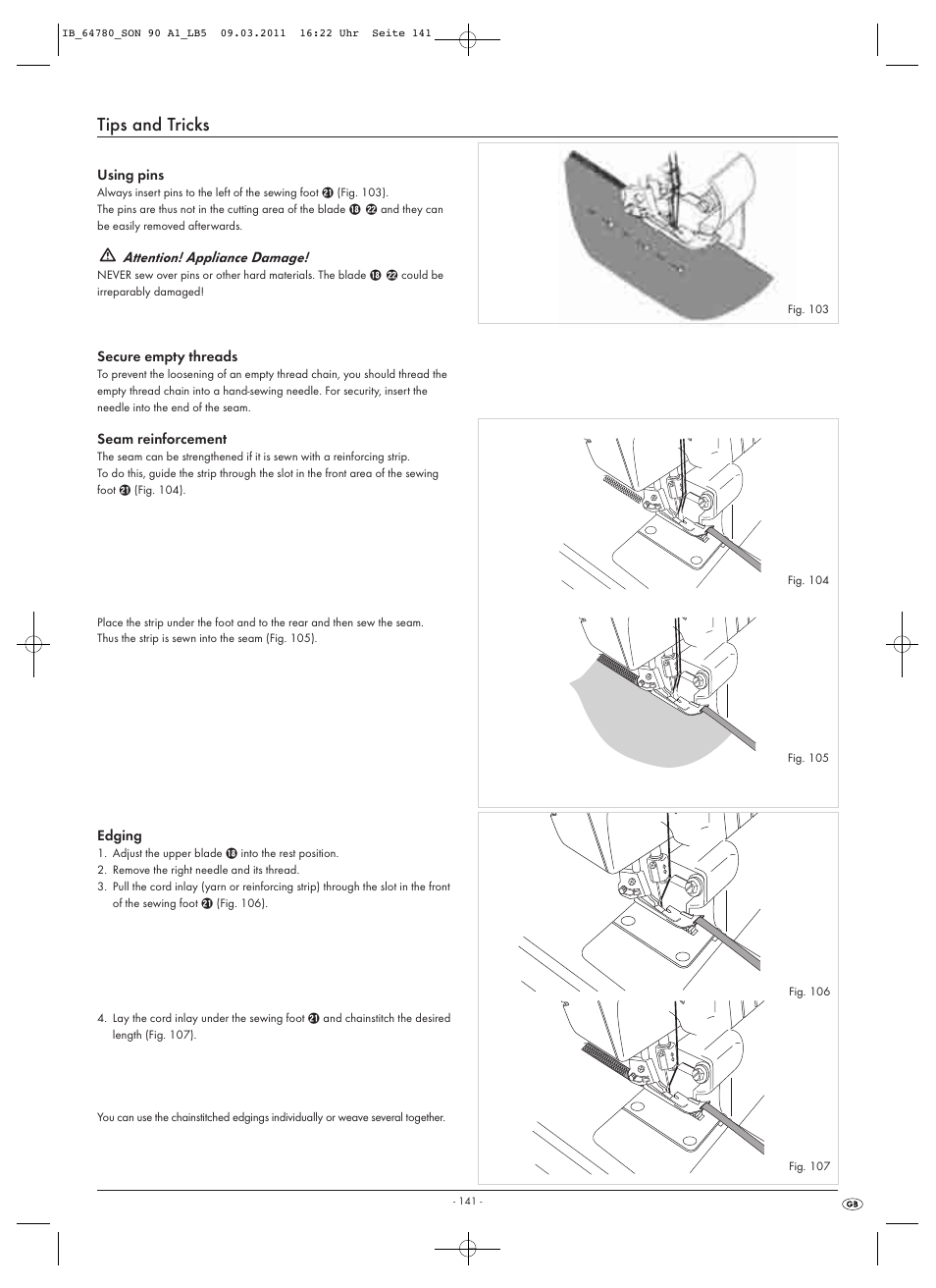 Tips and tricks | Silvercrest SON 90 A1 User Manual | Page 143 / 182