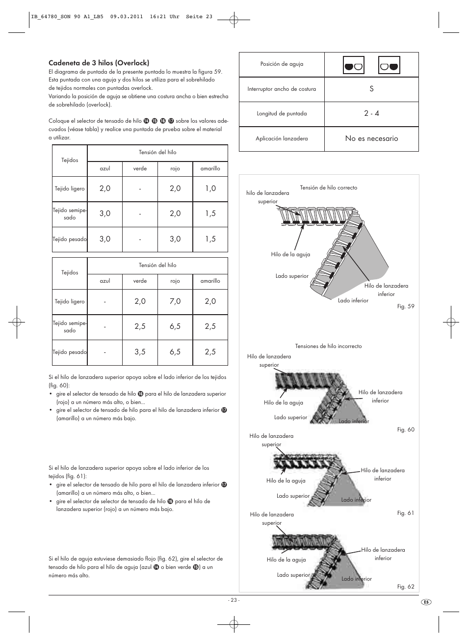 No es necesario | Silvercrest SON 90 A1 User Manual | Page 25 / 182