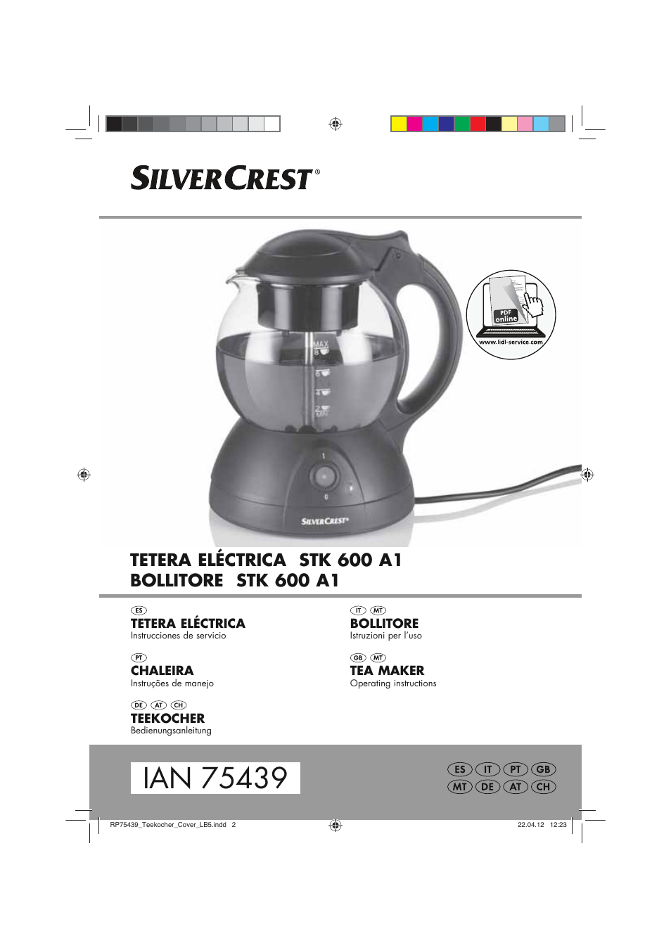 Silvercrest STK 600 A1 User Manual | 54 pages