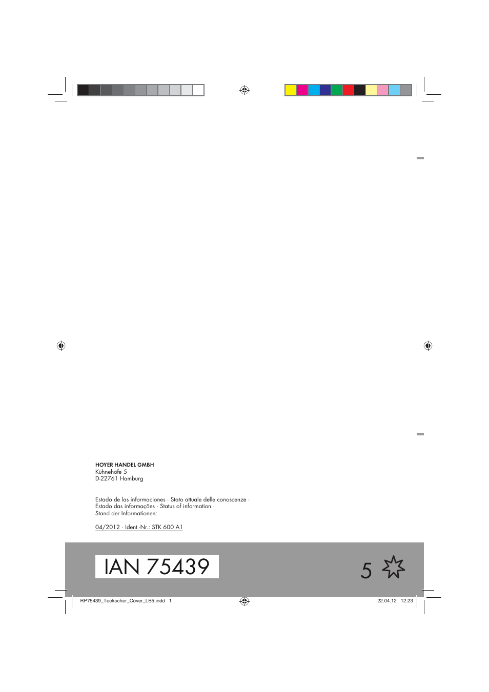 Silvercrest STK 600 A1 User Manual | Page 54 / 54