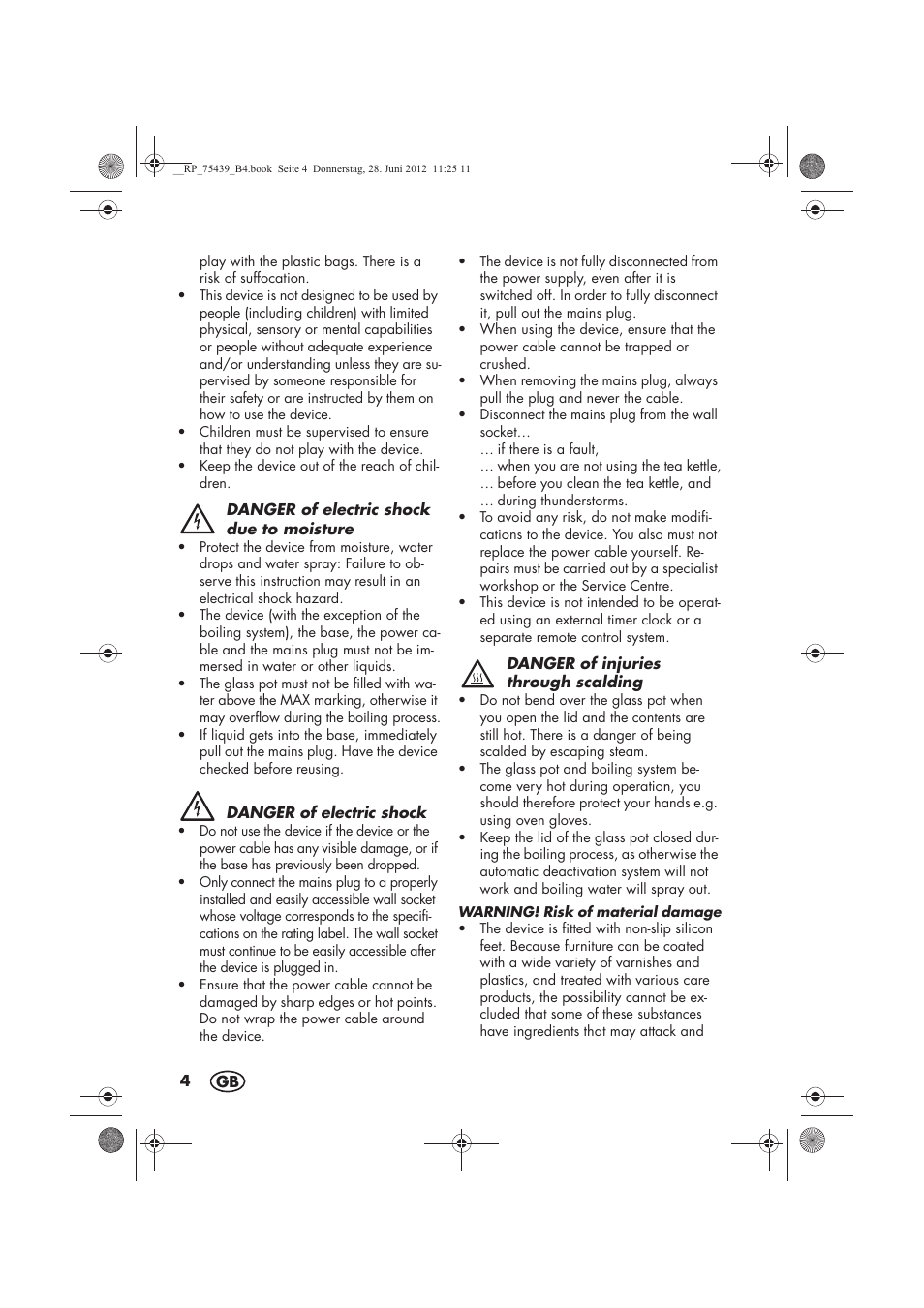 Silvercrest STK 600 A1 User Manual | Page 6 / 70