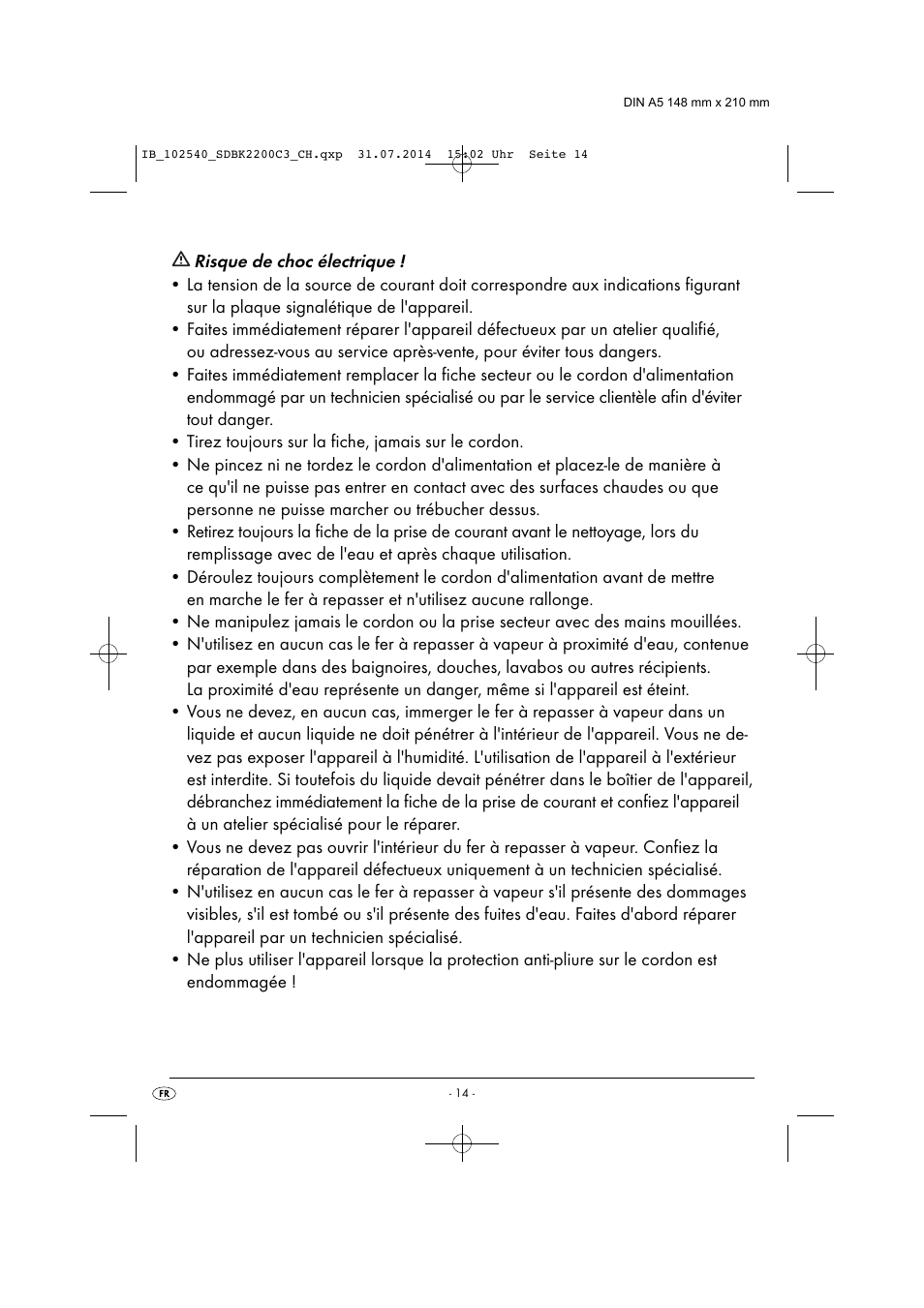 Silvercrest SDBK 2200 C3 User Manual | Page 17 / 43