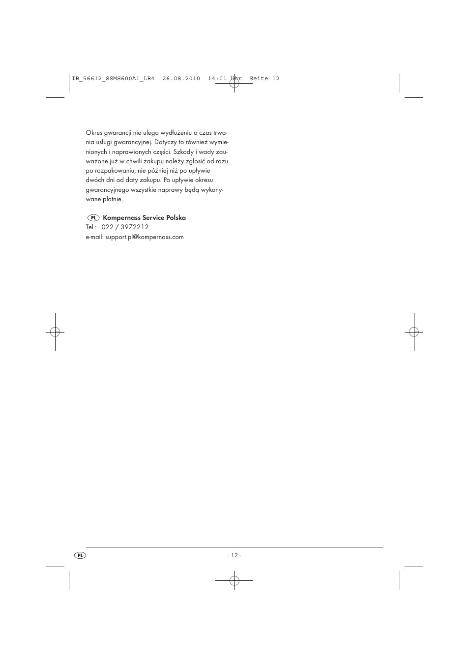 Silvercrest SSMS 600 A1 User Manual | Page 14 / 37