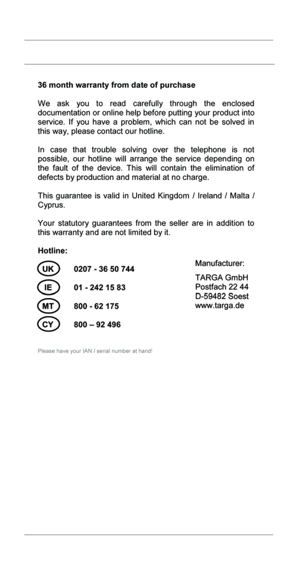 Warranty information | Silvercrest SLB 1.2 A1 User Manual | Page 34 / 44