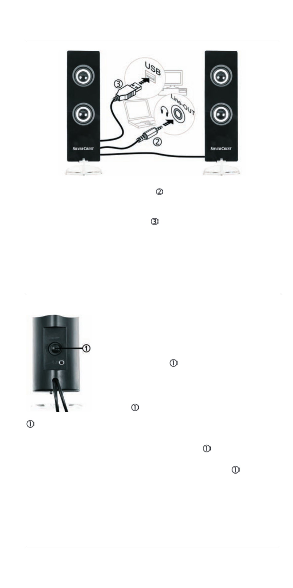 Bedienung, Ein-/ausschalten und lautstärke regeln | Silvercrest SLB 1.2 A1 User Manual | Page 38 / 44