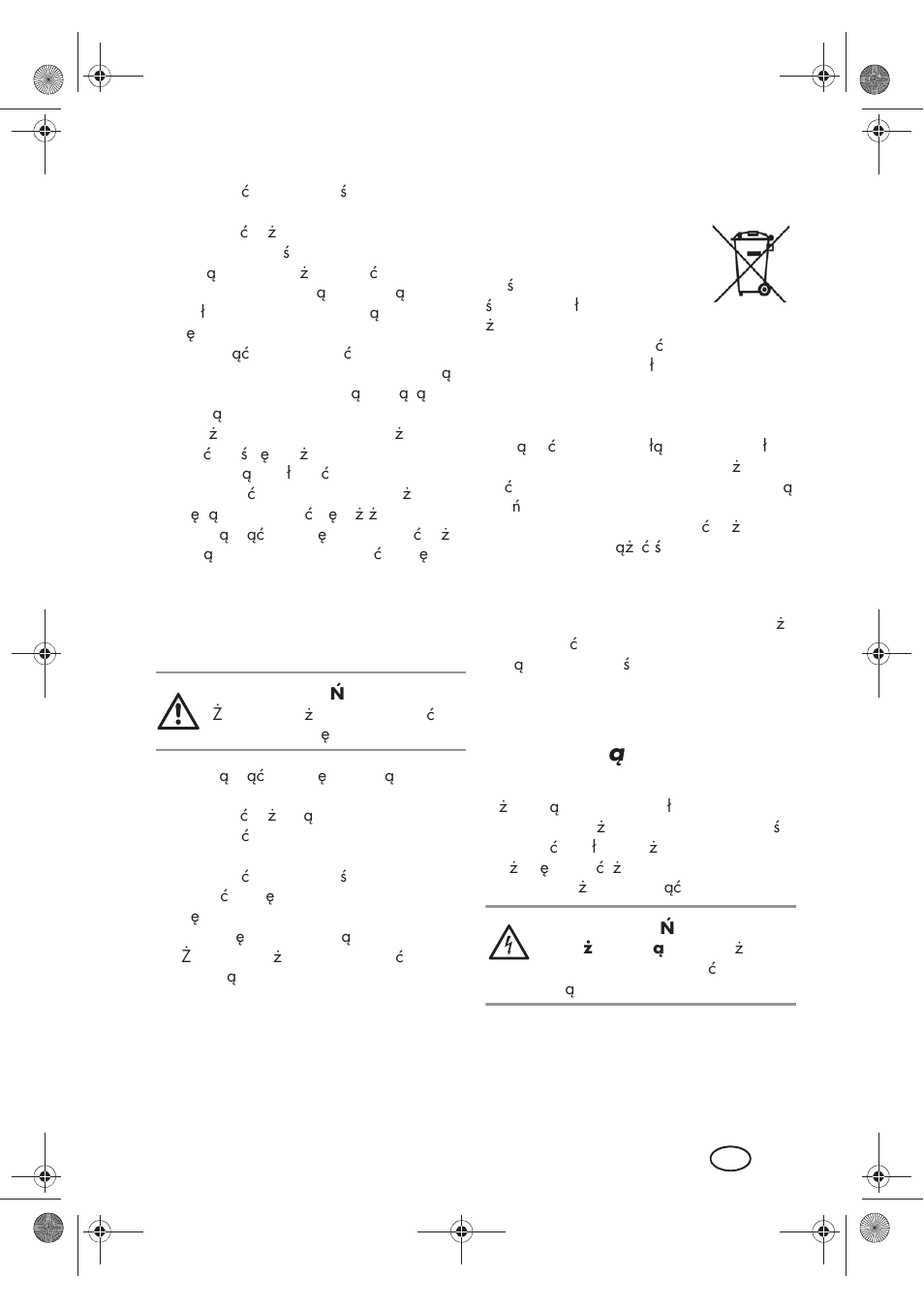 Przechowywanie, Utylizacja, Rozwiâzywanie problemów | Silvercrest SDBE 2400 A1 User Manual | Page 25 / 94