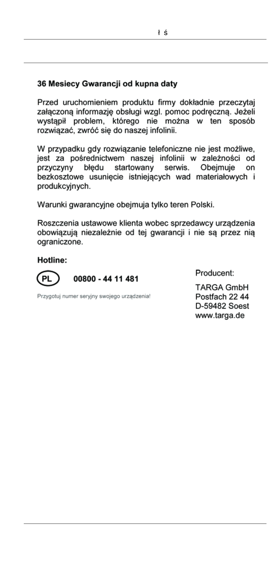 Informacje o gwarancji | Silvercrest SLB 1.2 A1 User Manual | Page 18 / 60