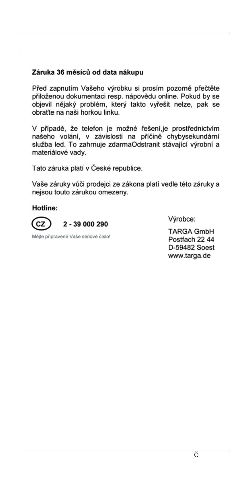 Pokyny pro záruku | Silvercrest SLB 1.2 A1 User Manual | Page 42 / 60