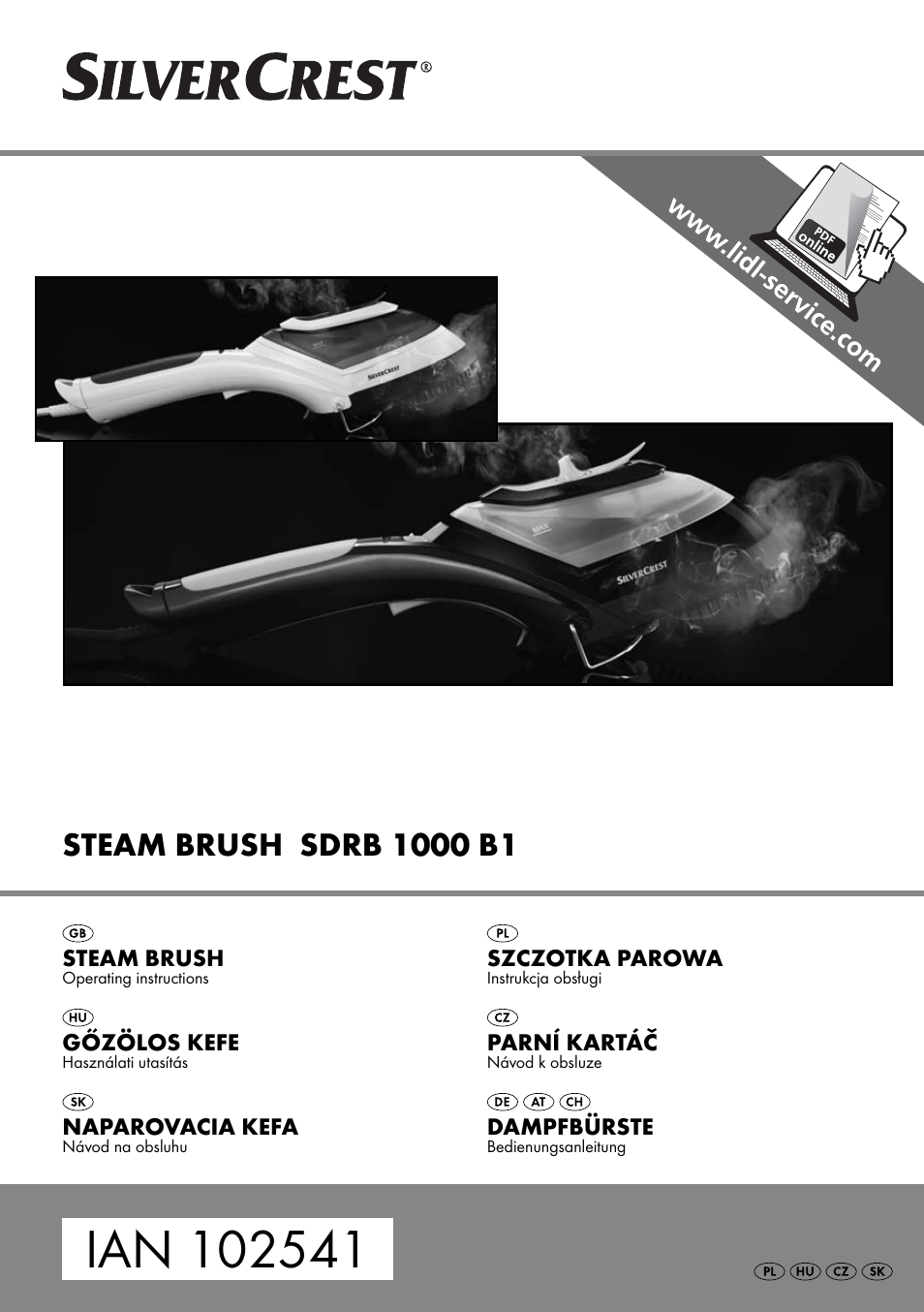 Silvercrest SDRB 1000 B1 User Manual | 64 pages