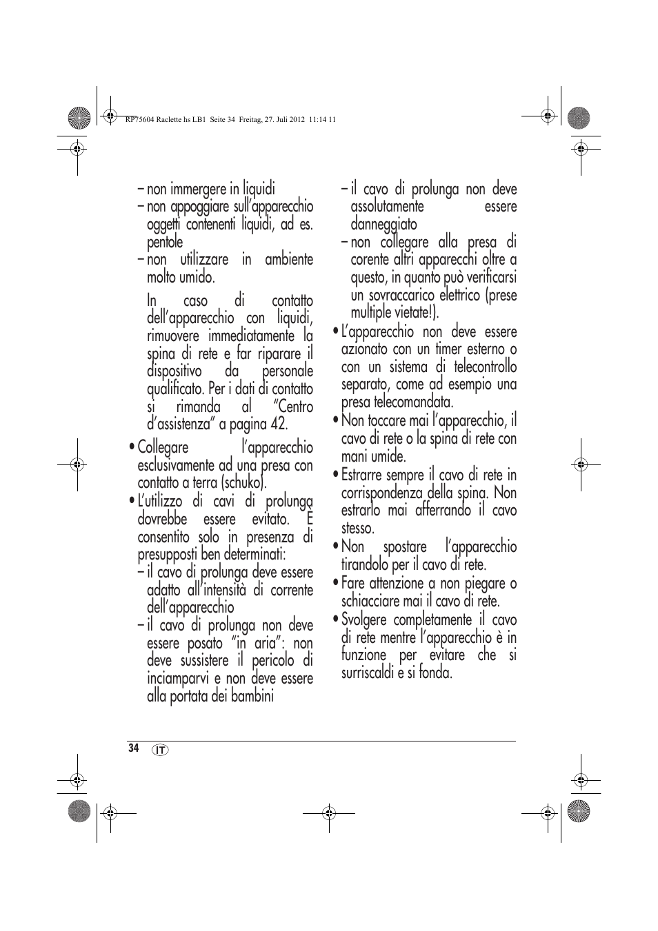 Silvercrest SRGS 1300 A2 User Manual | Page 36 / 70