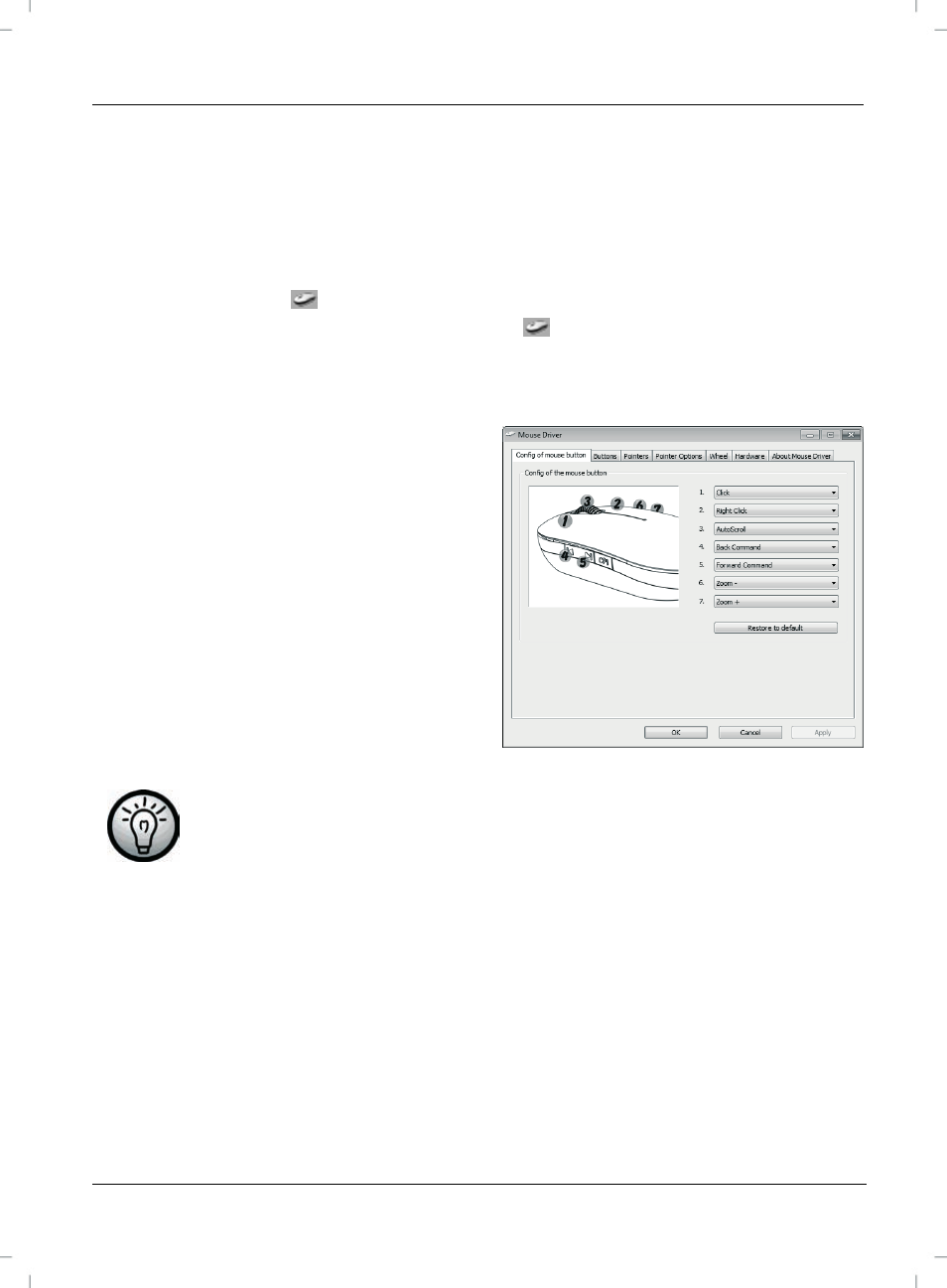 Configuring the wireless mouse | Silvercrest STMS 2017 A1 User Manual | Page 19 / 72