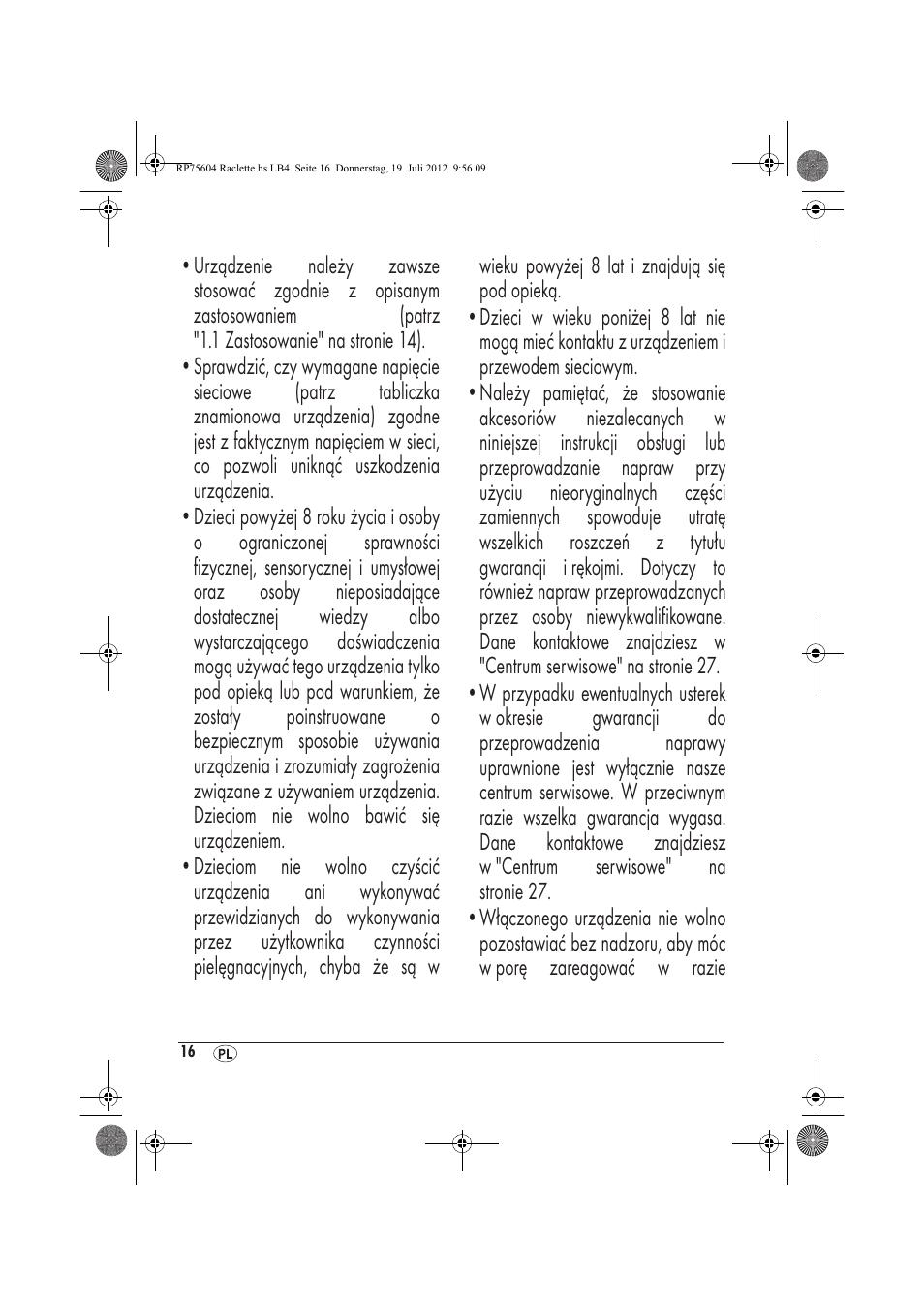 Silvercrest SRGS 1300 A2 User Manual | Page 18 / 94