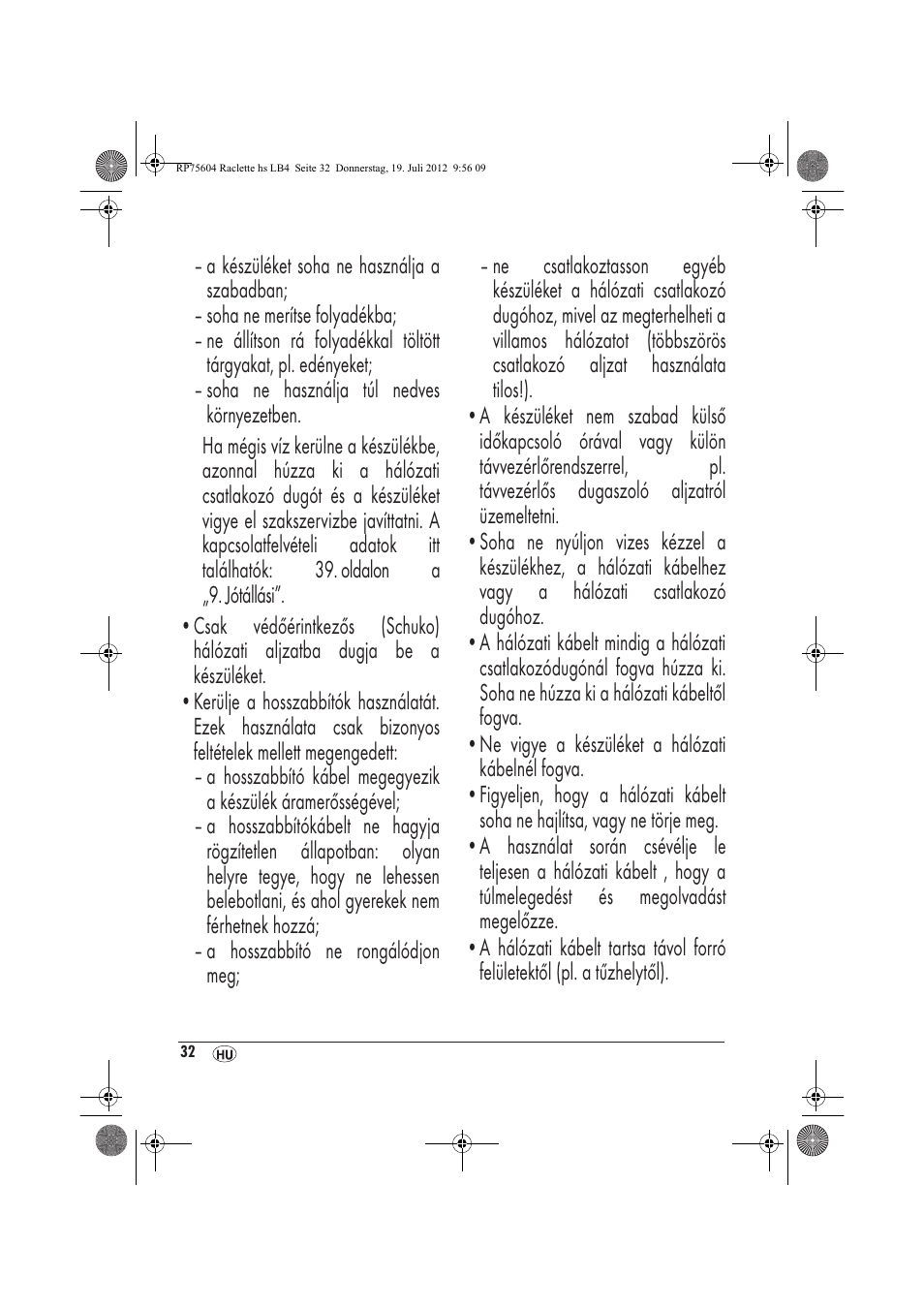 Silvercrest SRGS 1300 A2 User Manual | Page 34 / 94