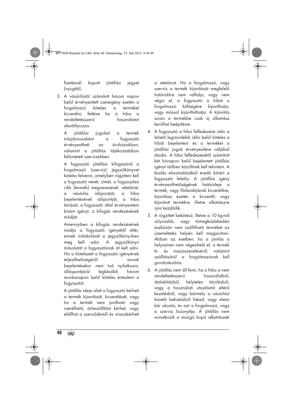 Silvercrest SRGS 1300 A2 User Manual | Page 42 / 94