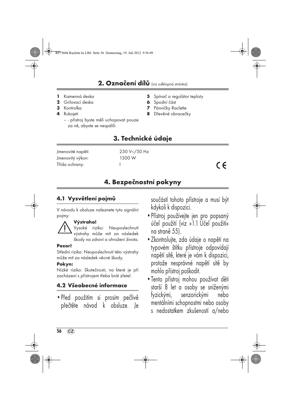 Silvercrest SRGS 1300 A2 User Manual | Page 58 / 94
