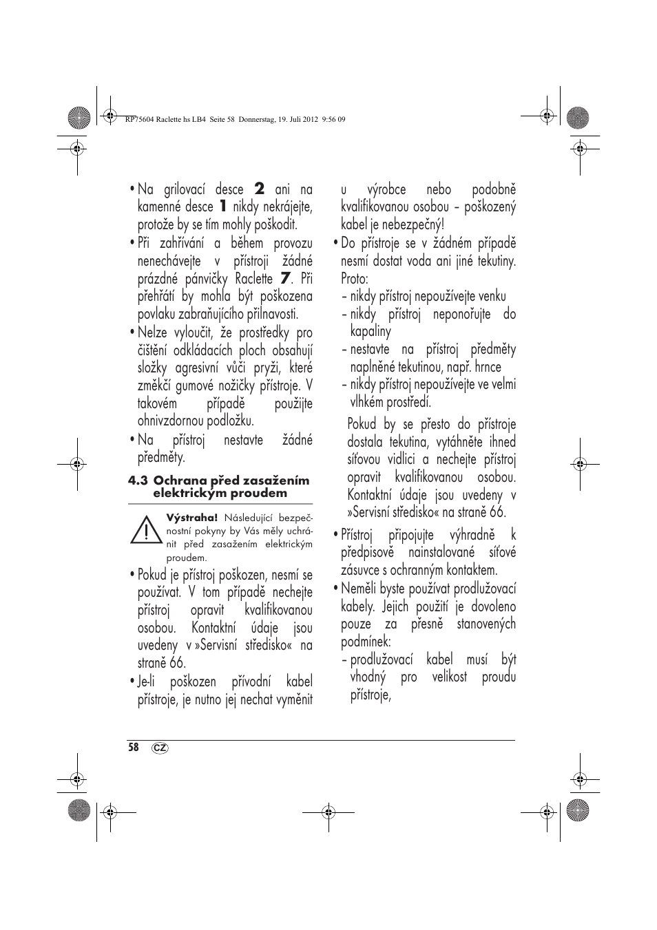 Silvercrest SRGS 1300 A2 User Manual | Page 60 / 94
