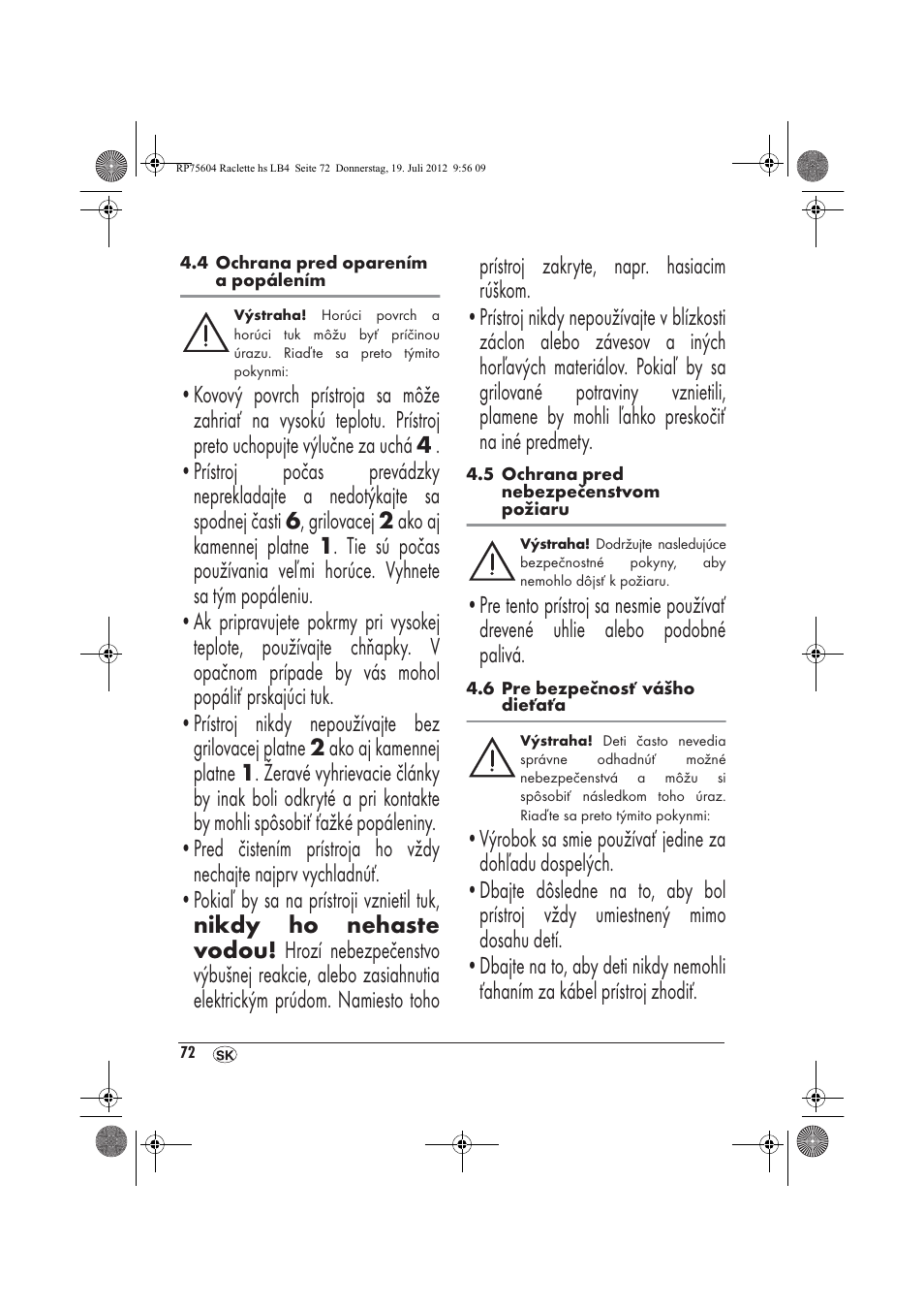 Silvercrest SRGS 1300 A2 User Manual | Page 74 / 94