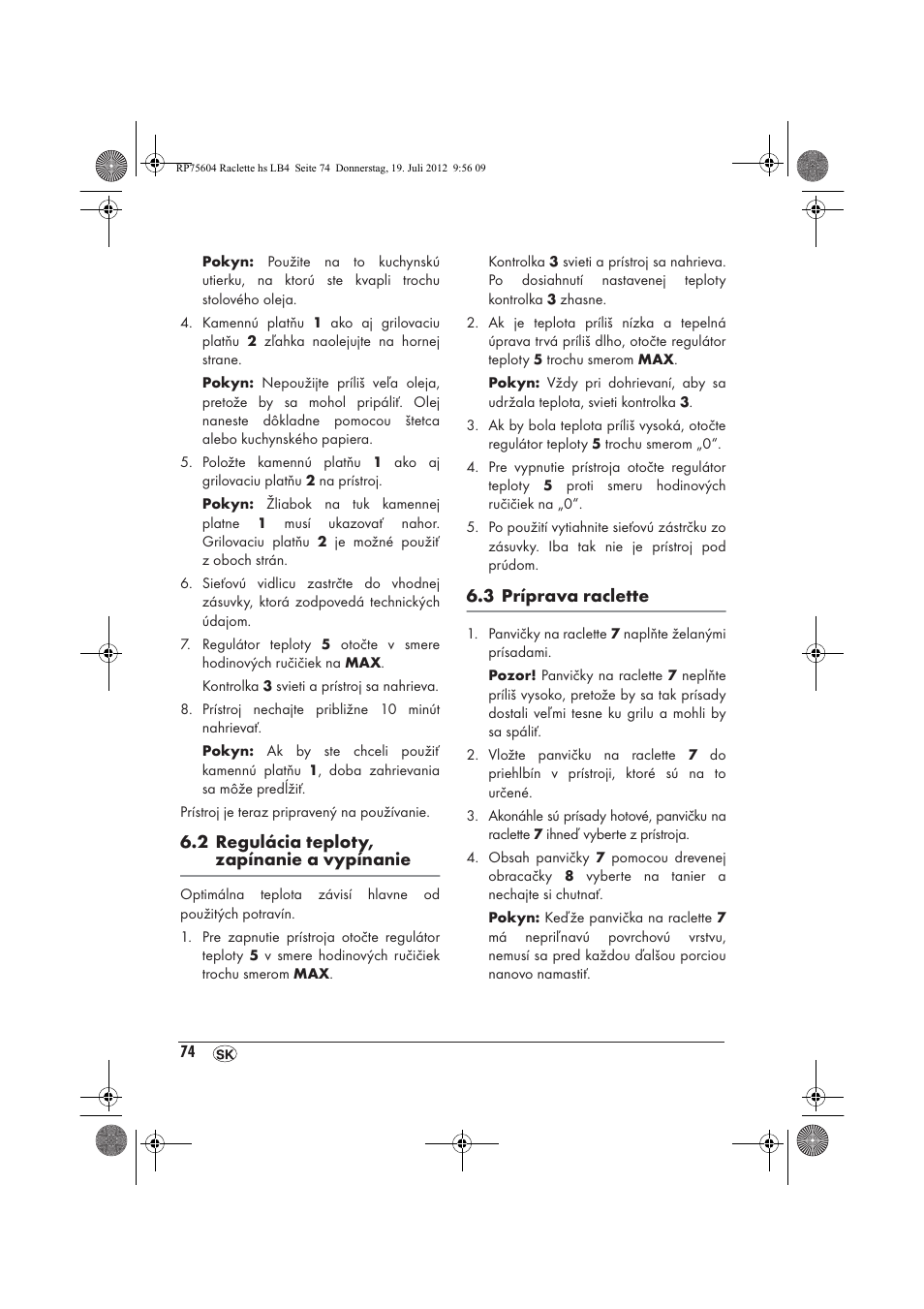 Silvercrest SRGS 1300 A2 User Manual | Page 76 / 94