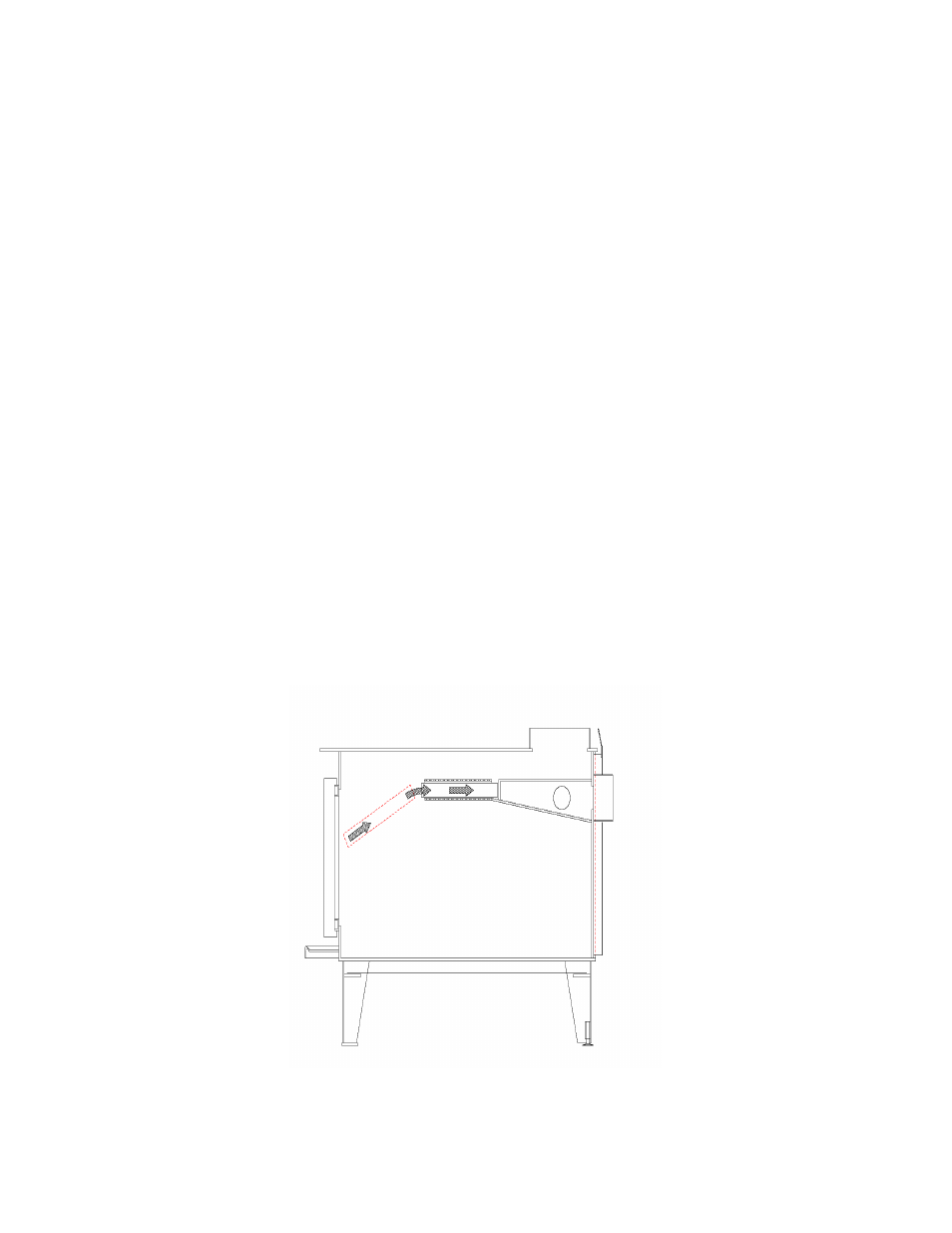 Air circulation system, Baffle brick installation (sawman stove only) | Drolet DB05130 User Manual | Page 17 / 30