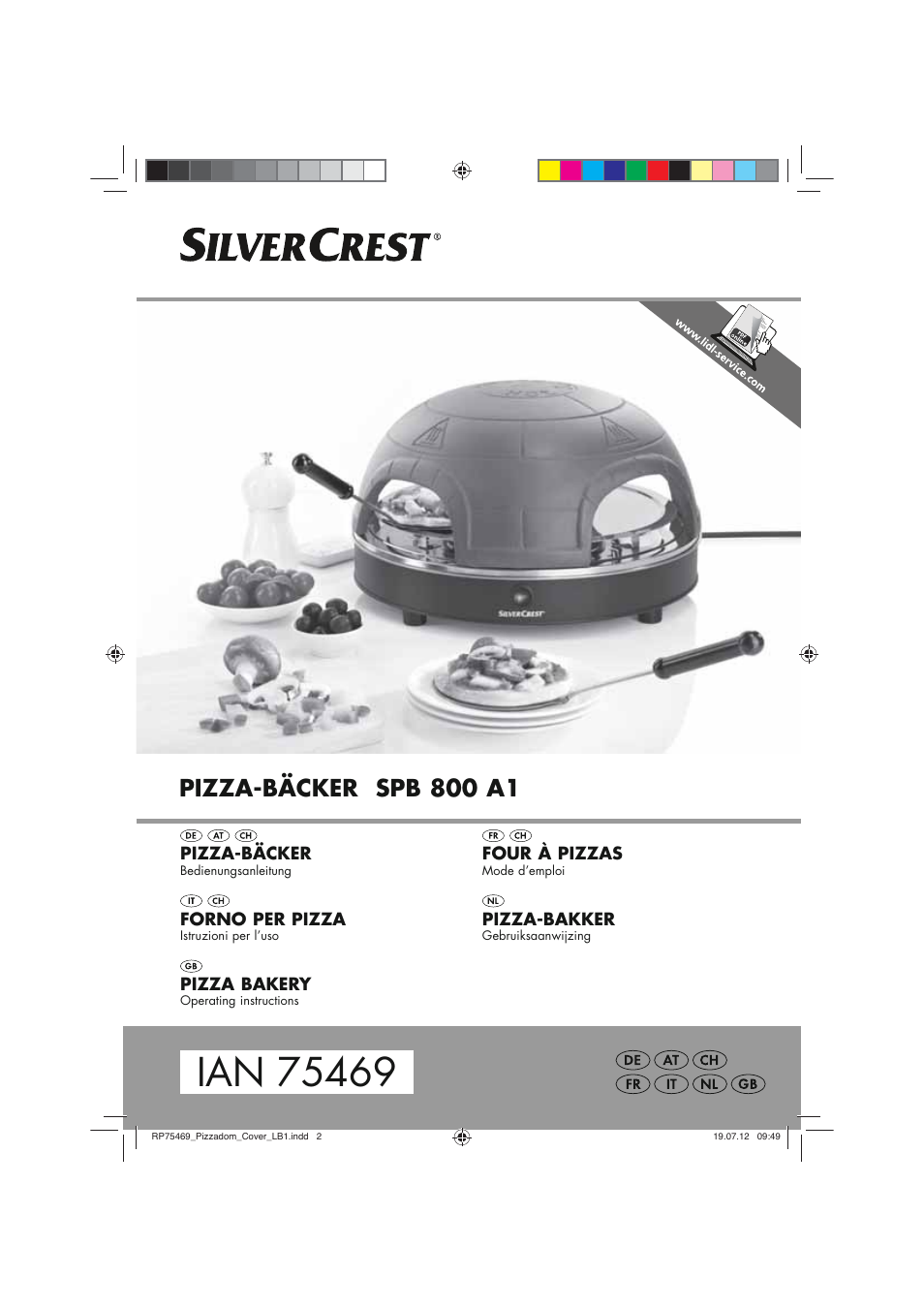 Silvercrest SPB 800 A1 User Manual | 66 pages