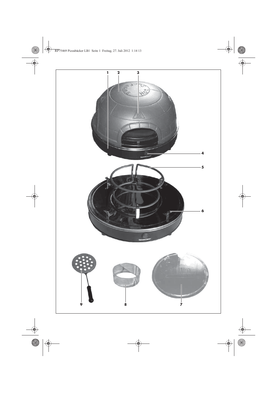 Silvercrest SPB 800 A1 User Manual | Page 3 / 66