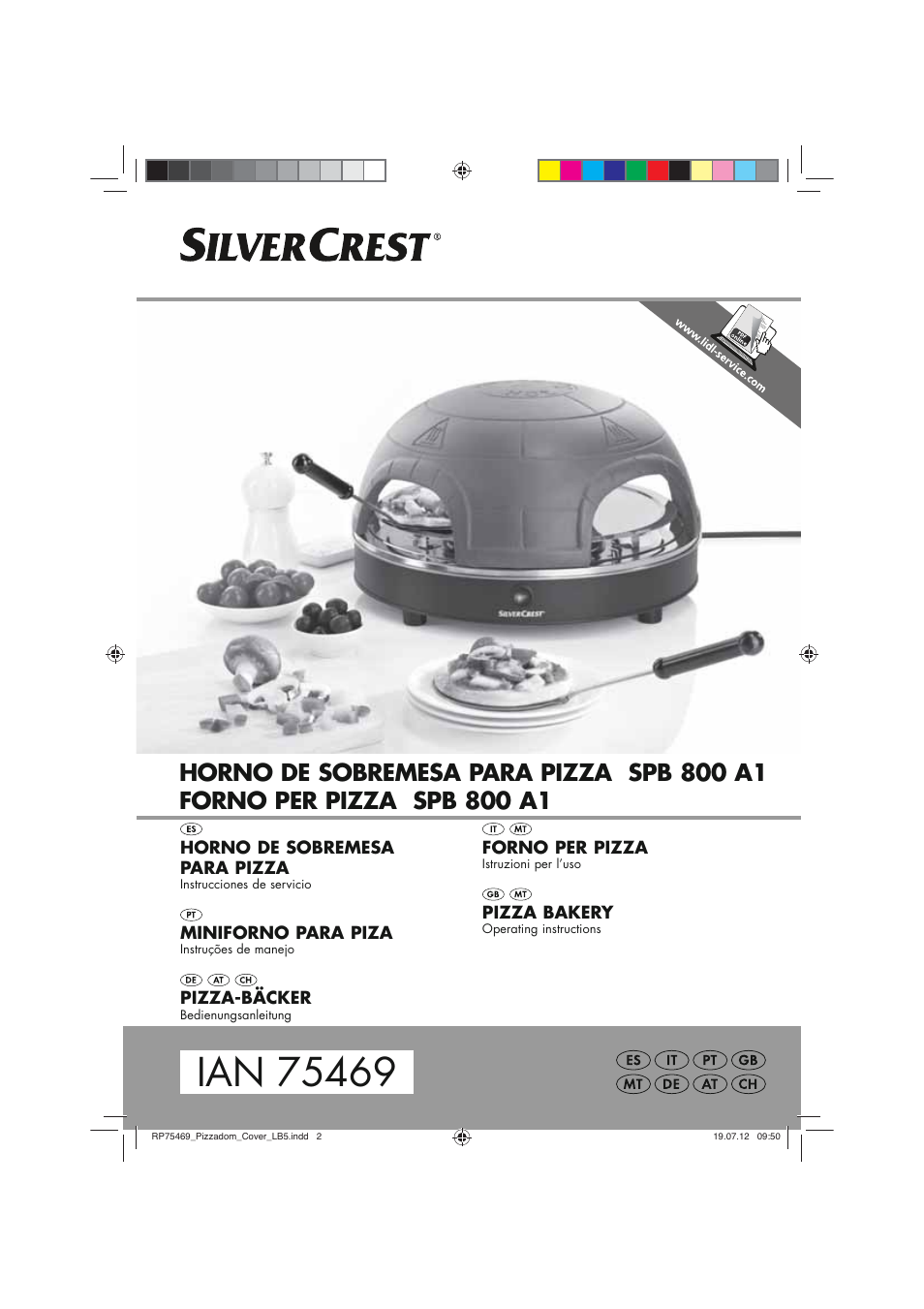 Silvercrest SPB 800 A1 User Manual | 66 pages