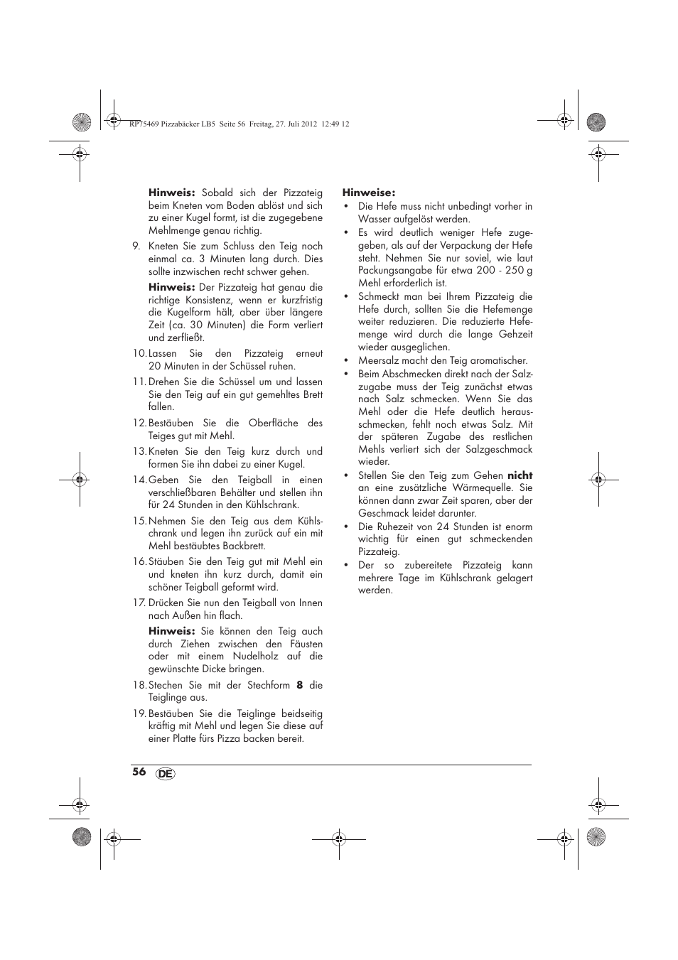 Silvercrest SPB 800 A1 User Manual | Page 58 / 66